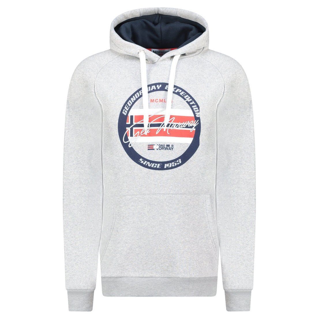 Geographical Norway GARIS Homme - Sweat Passe-Tête avec Capuche et Poches Kangourou - Geographical Norway GARIS_MEN_MARINE_S_SDB-GARIS_MEN_GRIS_CLAIR_S_SDB-GARIS_MEN_NOIR_S_SDB-GARIS_MEN_MARINE_M_SDB-GARIS_MEN_NOIR_M_SDB-GARIS_MEN_GRIS_CLAIR_M_SDB-GARIS_MEN_MARINE_L_SDB-GARIS_MEN_NOIR_L_SDB-GARIS_MEN_GRIS_CLAIR_L_SDB-GARIS_MEN_NOIR_XL_SDB