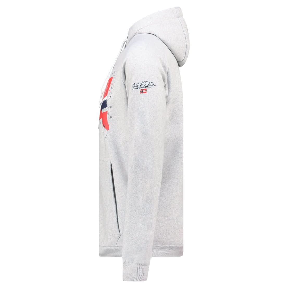 Geographical Norway GDRAP Homme - Kapuzenpullover mit Flagge und Aufdrucken - Geographical Norway GDRAP_MEN_MARINE_S_SDB-GDRAP_MEN_BLANC_S_SDB-GDRAP_MEN_MARINE_M_SDB-.GDRAP_MEN_WEISS_M_SDB-GDRAP_MEN_MARINE_L_SDB-GDRAP_MEN_BLANC_L_SDB-GDRAP_MEN_MARINE_XL_SDB-GDRAP_MEN_BLANC_XL_SDB-GDRAP_MEN_MARINE_XXL_SDB-GDRAP_MEN_BLANC_XXL_SDB