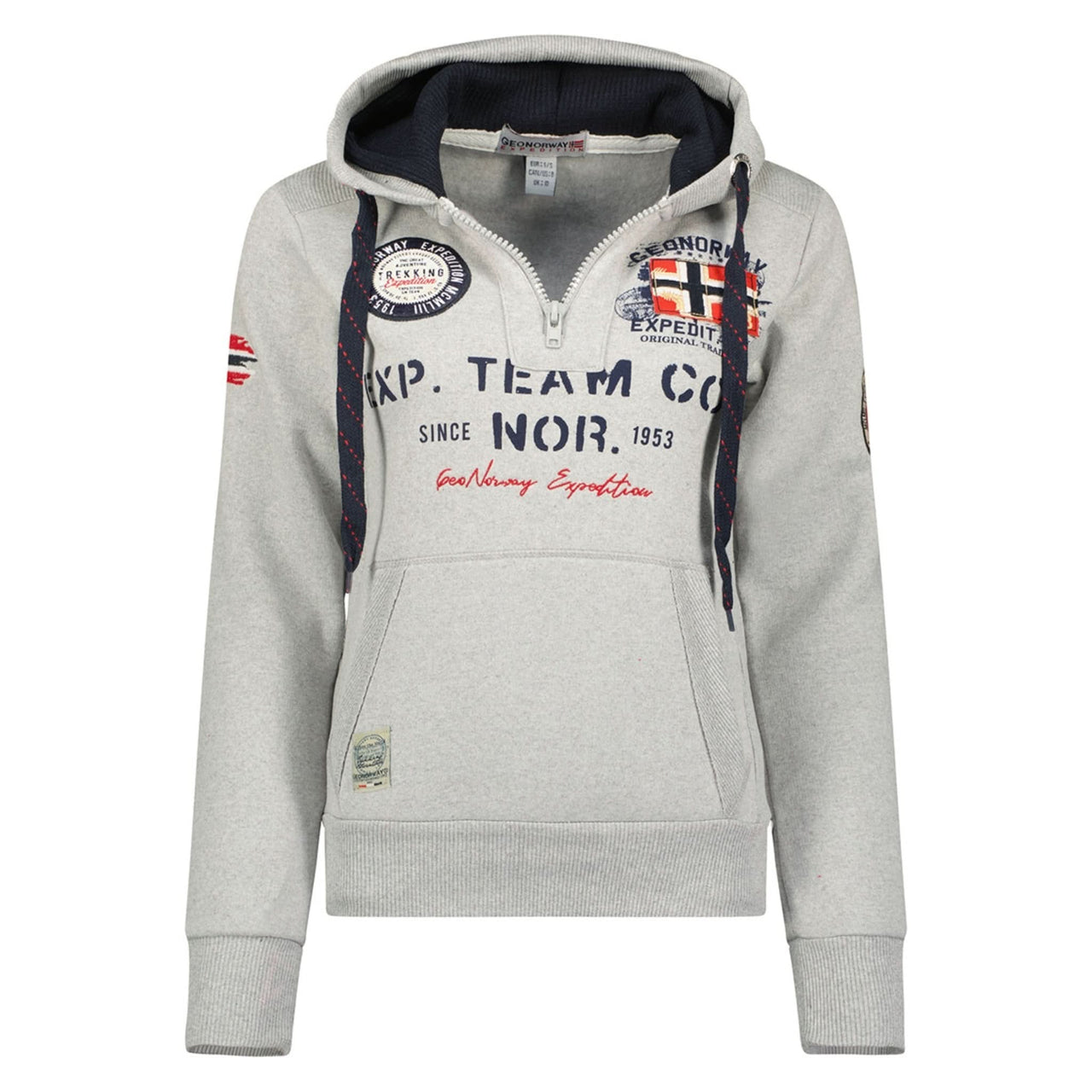 Geographical Norway Goptaine Femme - Sweat passe - tête - Geographical Norway GOPTAINE_LADY_GRIS_CLAIR_S_SDB-GOPTAINE_LADY_GRIS_CLAIR_M_SDB-GOPTAINE_LADY_GRIS_CLAIR_L_SDB-GOPTAINE_LADY_GRIS_CLAIR_XL_SDB-GOPTAINE_LADY_GRIS_CLAIR_XXL_SDB-GOPTAINE_LADY_MARINE_S_SDB-GOPTAINE_LADY_MARINE_M_SDB-GOPTAINE_LADY_MARINE_L_SDB-GOPTAINE_LADY_MARINE_XL_SDB-GOPTAINE_LADY_MARINE_XXL_SDB