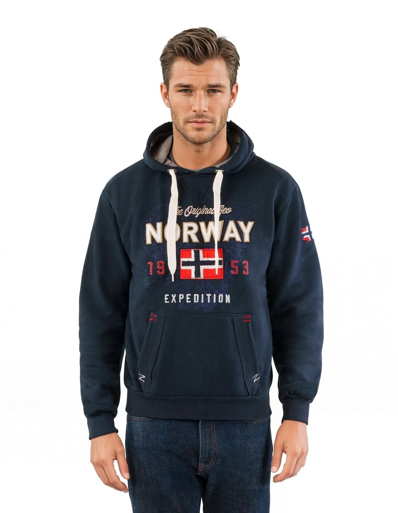 Geographical Norway Guitre Homme - Sweatshirt mit Kapuze - Geographical Norway GUITRE_MEN_BLANC_S_EO_SDB-GUITRE_MEN_ROUGE_S_EO_SDB-GUITRE_MEN_NOIR_S_EO_SDB-.GUITRE_MEN_BLANC_M_EO_SDB-GUITRE_MEN_ROUGE_M_EO_SDB-GUITRE_MEN_SCHWARZ_M_EO_SDB-GUITRE_MEN_BLANC_L_EO_SDB-GUITRE_MEN_ROUGE_L_EO_SDB-GUITRE_MEN_SCHWARZ_L_EO_SDB-GUITRE_MEN_ROUGE_XL_EO_SDB