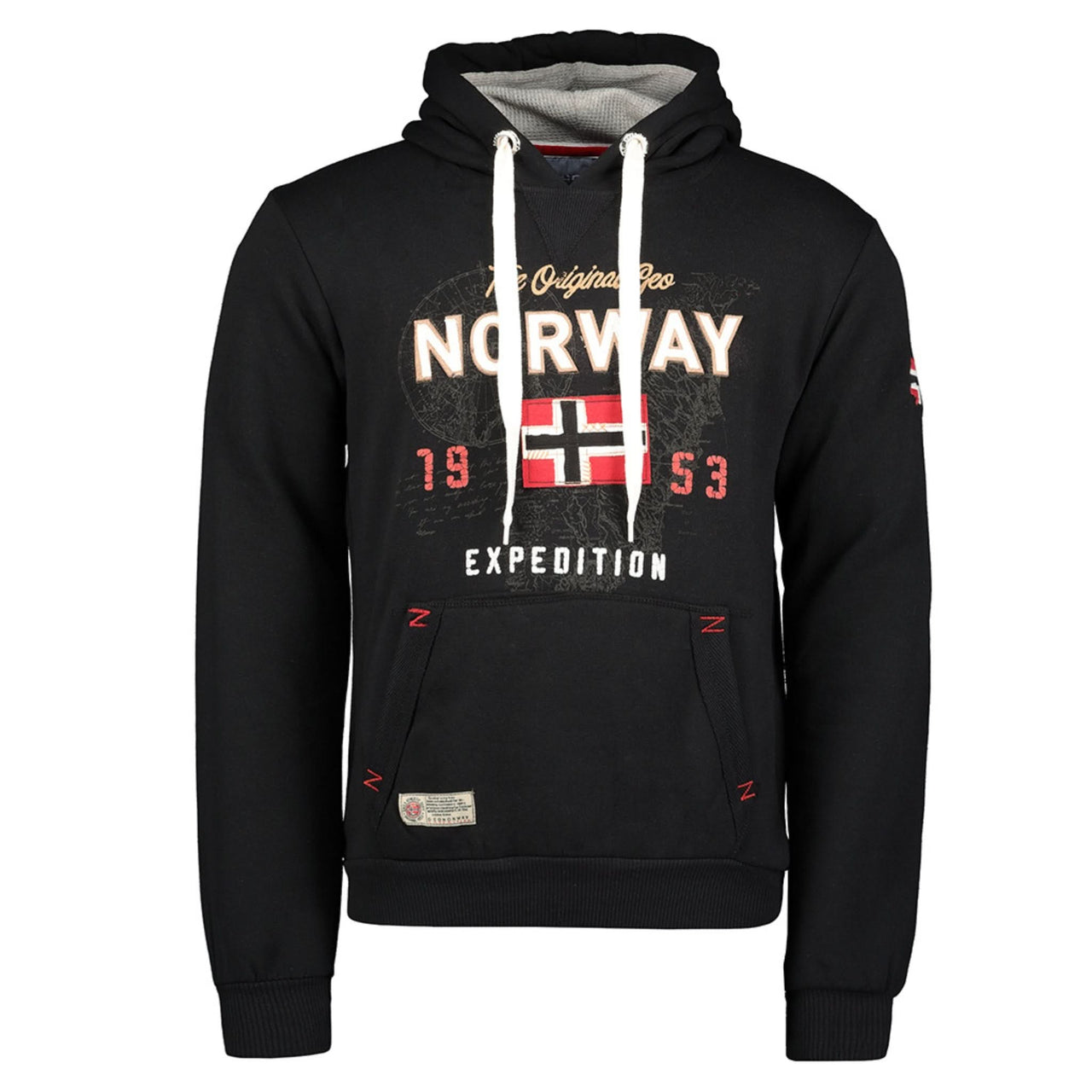 Geographical Norway Guitre Homme - Sweatshirt mit Kapuze - Geographical Norway GUITRE_MEN_BLANC_S_EO_SDB-GUITRE_MEN_ROUGE_S_EO_SDB-GUITRE_MEN_NOIR_S_EO_SDB-.GUITRE_MEN_BLANC_M_EO_SDB-GUITRE_MEN_ROUGE_M_EO_SDB-GUITRE_MEN_SCHWARZ_M_EO_SDB-GUITRE_MEN_BLANC_L_EO_SDB-GUITRE_MEN_ROUGE_L_EO_SDB-GUITRE_MEN_SCHWARZ_L_EO_SDB-GUITRE_MEN_ROUGE_XL_EO_SDB