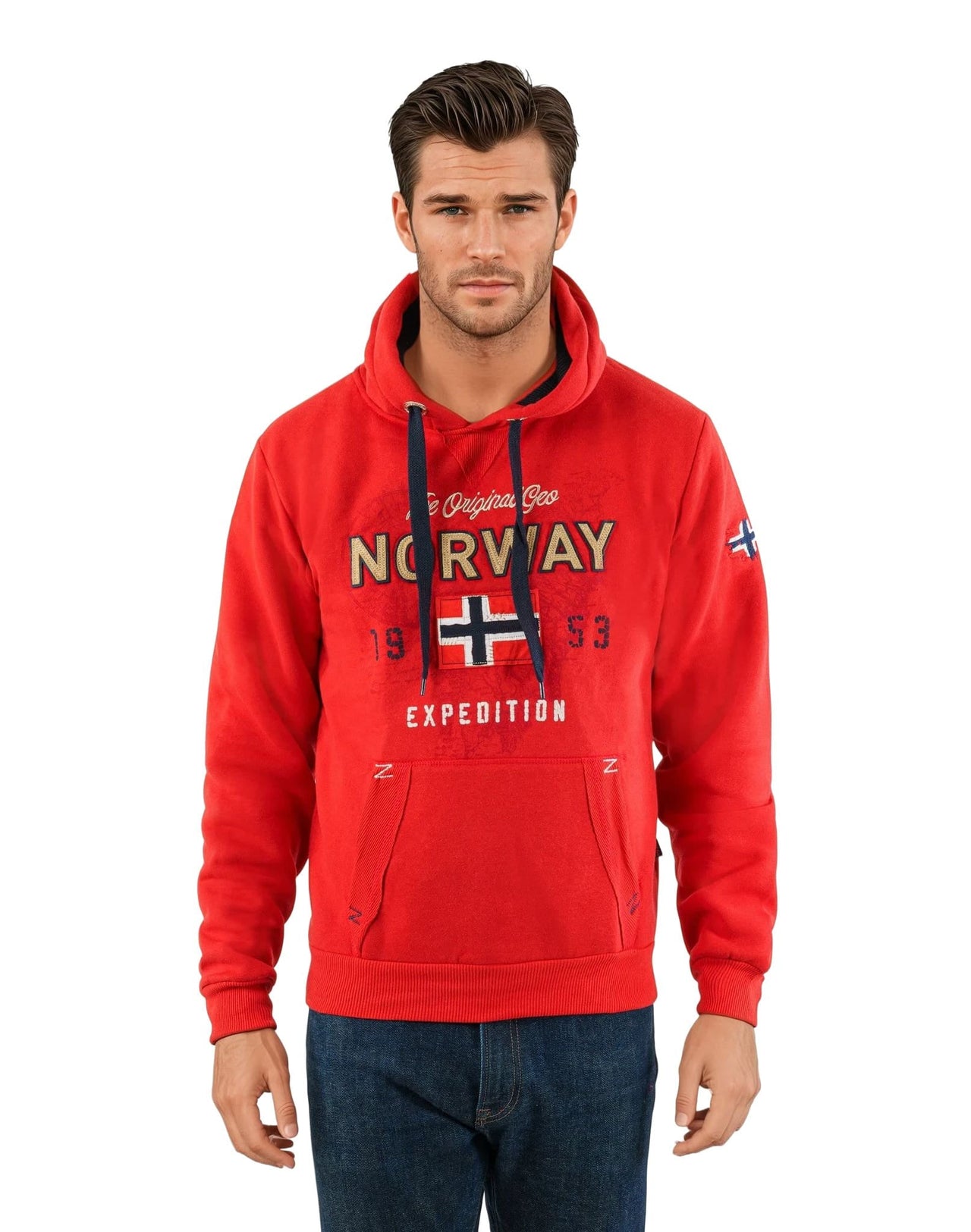 Geographical Norway Guitre Homme - Sweat à passe-tête - Geographical Norway GUITRE_MEN_BLANC_S_EO_SDB-GUITRE_MEN_ROUGE_S_EO_SDB-GUITRE_MEN_NOIR_S_EO_SDB-GUITRE_MEN_BLANC_M_EO_SDB-GUITRE_MEN_ROUGE_M_EO_SDB-GUITRE_MEN_NOIR_M_EO_SDB-GUITRE_MEN_BLANC_L_EO_SDB-GUITRE_MEN_ROUGE_L_EO_SDB-GUITRE_MEN_NOIR_L_EO_SDB-GUITRE_MEN_ROUGE_XL_EO_SDB