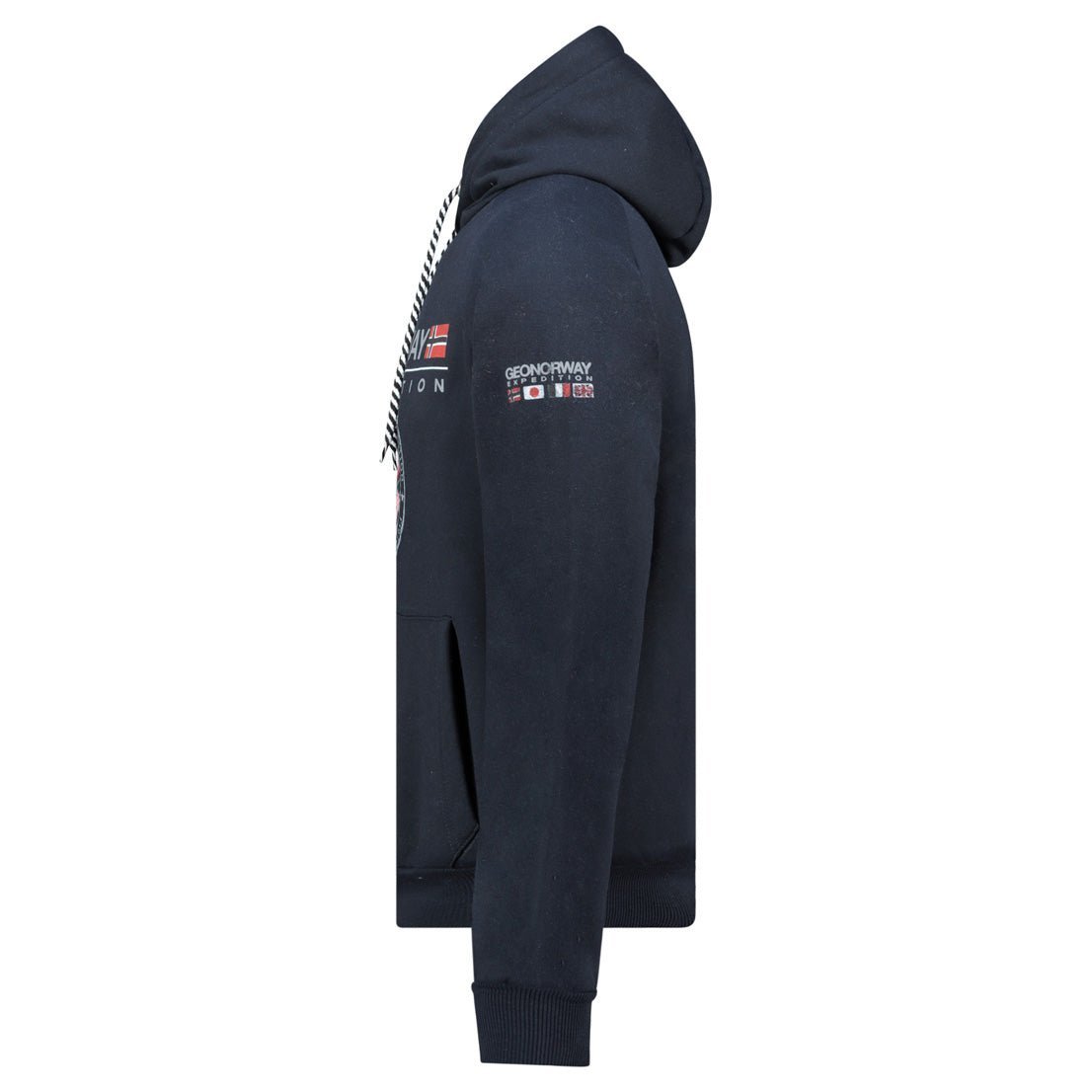 Geographical Norway GVICK Homme – Sweat à capuche avec Impressions et Drapeau - Geographical Norway GVICK_MEN_NOIR_S_SDB-GVICK_MEN_NOIR_M_SDB-GVICK_MEN_NOIR_L_SDB-GVICK_MEN_NOIR_XL_SDB-GVICK_MEN_NOIR_XXL_SDB-GVICK_MEN_NOIR_3XL_SDB-GVICK_MEN_GRIS_FONCE_S_SDB-GVICK_MEN_GRIS_FONCE_M_SDB-GVICK_MEN_GRIS_FONCE_L_SDB-GVICK_MEN_GRIS_FONCE_XL_SDB