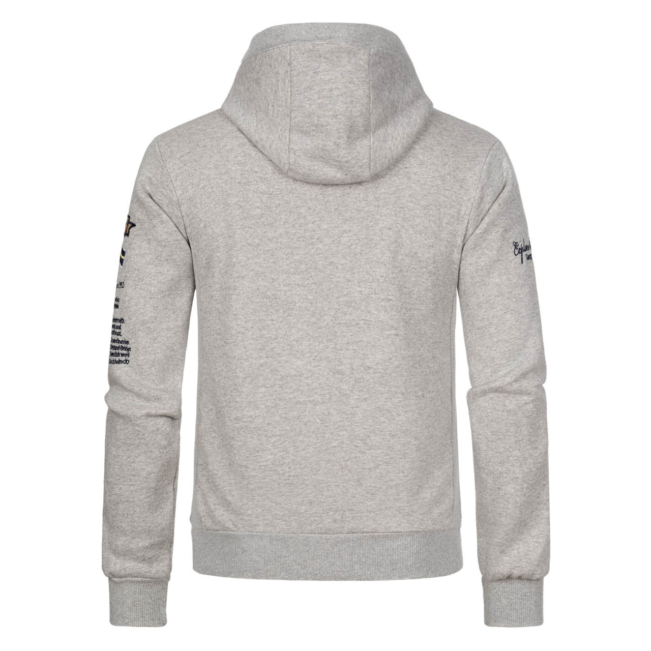 Geographical Norway Gymclass Men - Hooded Sweatshirt - Geographical Norway - S Gris Clair