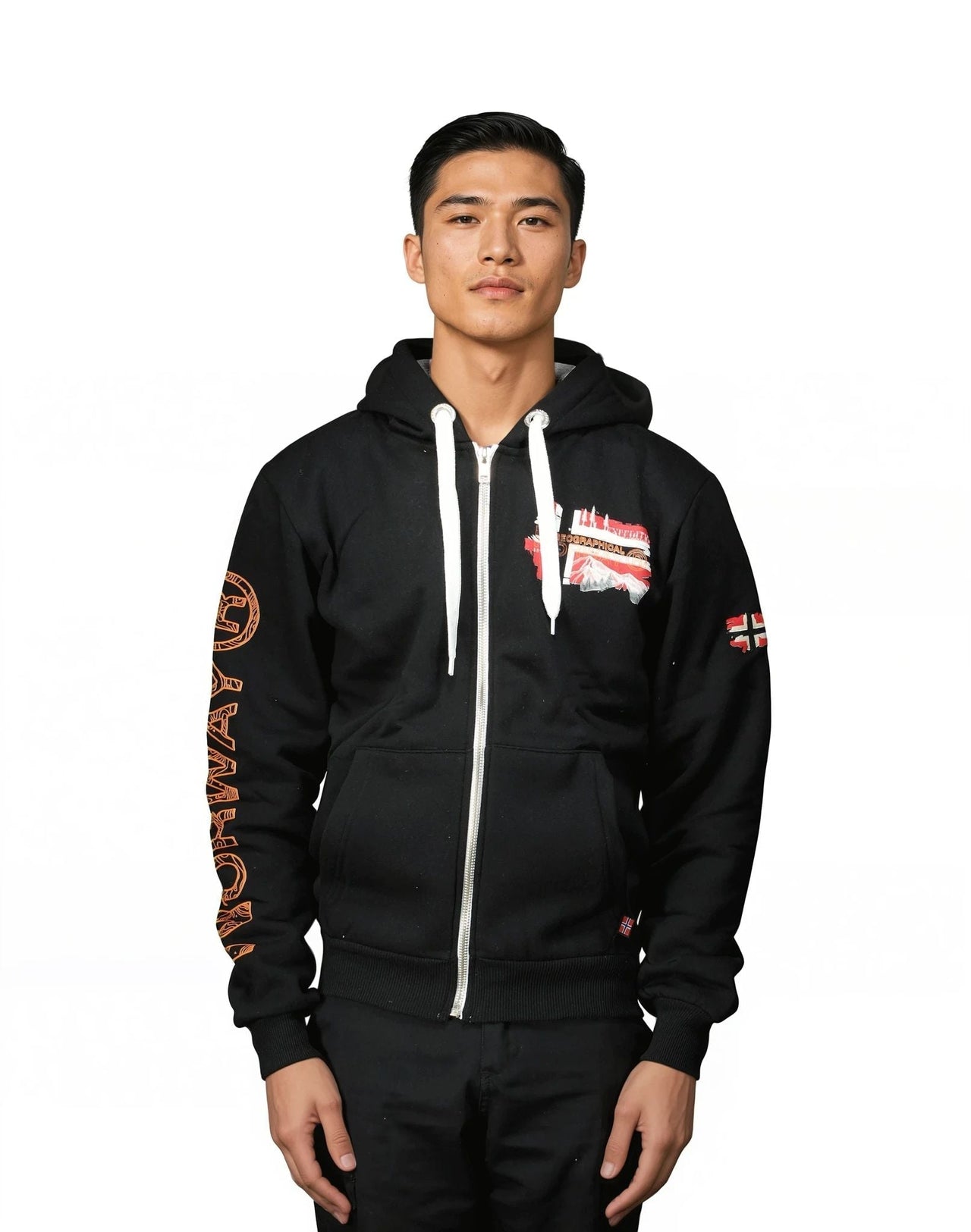 Geographical Norway GYSUIS Homme – Sweat à capuche avec Impressions et Drapeau - Geographical Norway GYSUIS_MEN_NOIR_S_SDB-GYSUIS_MEN_BLANC_S_SDB-GYSUIS_MEN_MARINE_S_SDB-GYSUIS_MEN_BLANC_M_SDB-GYSUIS_MEN_MARINE_M_SDB-GYSUIS_MEN_NOIR_M_SDB-GYSUIS_MEN_MARINE_L_SDB-GYSUIS_MEN_BLANC_L_SDB-GYSUIS_MEN_NOIR_L_SDB-GYSUIS_MEN_MARINE_XL_SDB