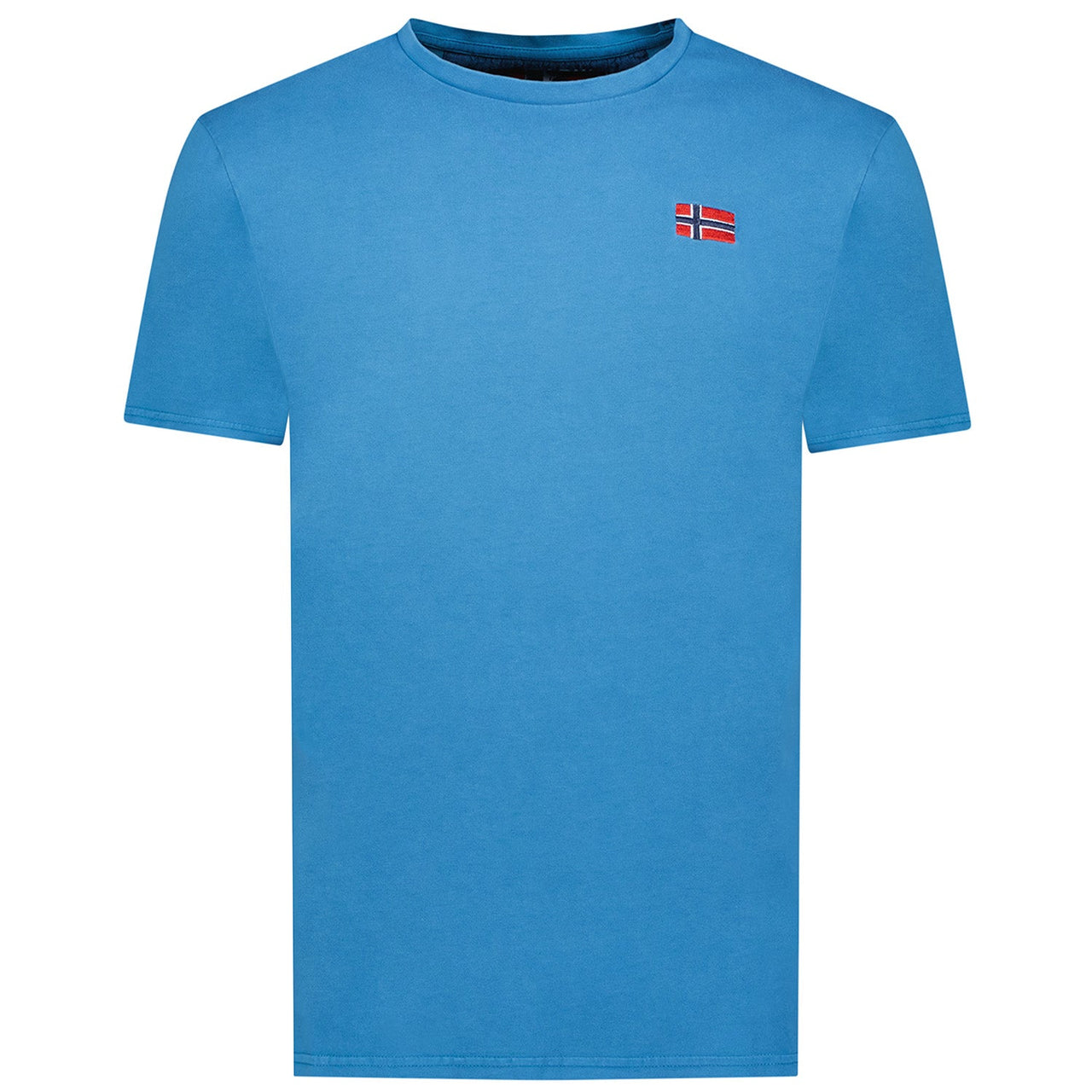 Geographical Norway Jactus - T-Shirt Mann Kurzarm mit Flagge - Geographical Norway JACTUS_MEN_BEIGE_S_SDB-JACTUS_MEN_BEIGE_M_SDB-JACTUS_MEN_BEIGE_L_SDB-.JACTUS_MEN_BEIGE_XL_SDB-JACTUS_MEN_BEIGE_XXL_SDB-JACTUS_MEN_BEIGE_3XL_SDB-JACTUS_MEN_BLEU_S_SDB-JACTUS_MEN_BLEU_M_SDB-JACTUS_MEN_BLEU_L_SDB-JACTUS_MEN_BLEU_XL_SDB