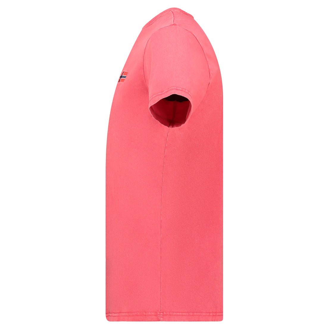 Geographical Norway Jactus - T-Shirt Homme Manches Courtes avec Drapeau - Geographical Norway JACTUS_MEN_BEIGE_S_SDB-JACTUS_MEN_BEIGE_M_SDB-JACTUS_MEN_BEIGE_L_SDB-JACTUS_MEN_BEIGE_XL_SDB-JACTUS_MEN_BEIGE_XXL_SDB-JACTUS_MEN_BEIGE_3XL_SDB-JACTUS_MEN_BLEU_S_SDB-JACTUS_MEN_BLEU_M_SDB-JACTUS_MEN_BLEU_L_SDB-JACTUS_MEN_BLEU_XL_SDB