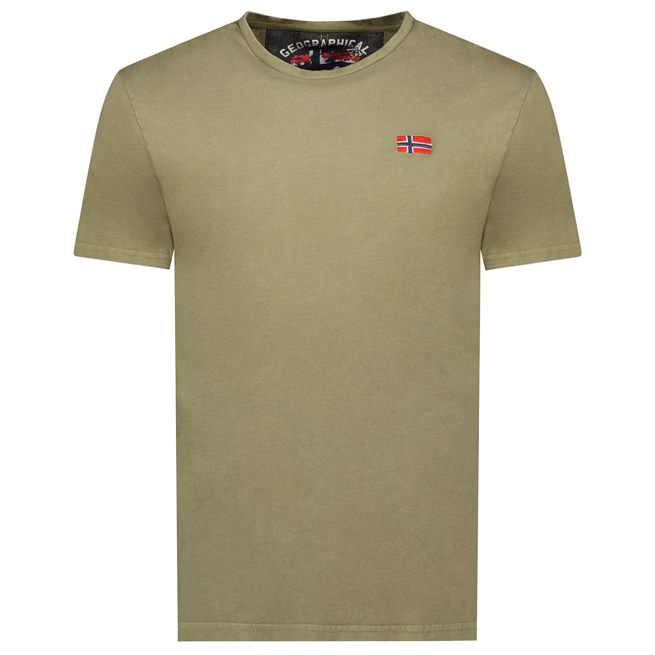 Geographical Norway Jactus - T-Shirt Homme Manches Courtes avec Drapeau - Geographical Norway JACTUS_MEN_BEIGE_S_SDB-JACTUS_MEN_BEIGE_M_SDB-JACTUS_MEN_BEIGE_L_SDB-JACTUS_MEN_BEIGE_XL_SDB-JACTUS_MEN_BEIGE_XXL_SDB-JACTUS_MEN_BEIGE_3XL_SDB-JACTUS_MEN_BLEU_S_SDB-JACTUS_MEN_BLEU_M_SDB-JACTUS_MEN_BLEU_L_SDB-JACTUS_MEN_BLEU_XL_SDB