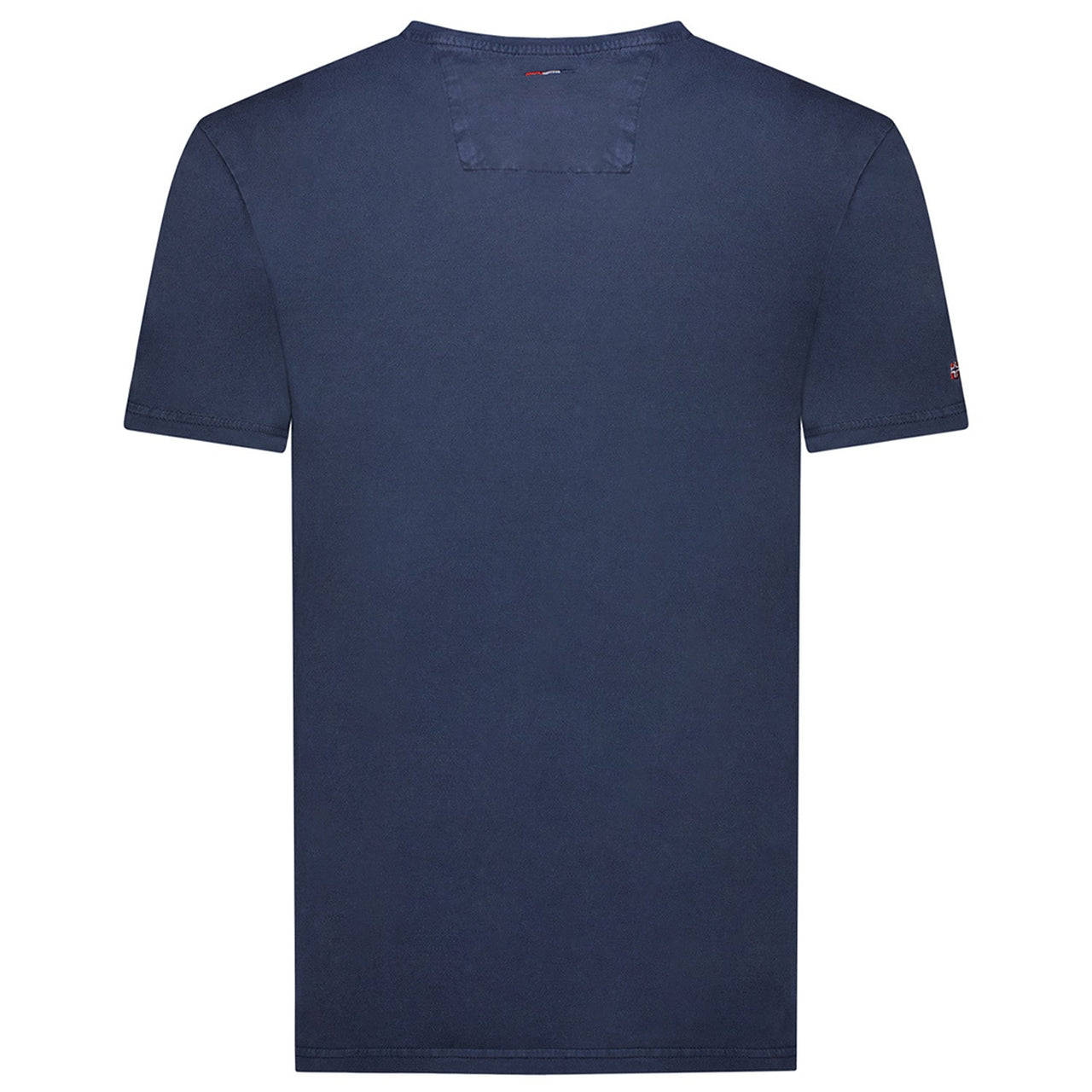 Geographical Norway Jactus - T-Shirt Mann Kurzarm mit Flagge - Geographical Norway - S Marine