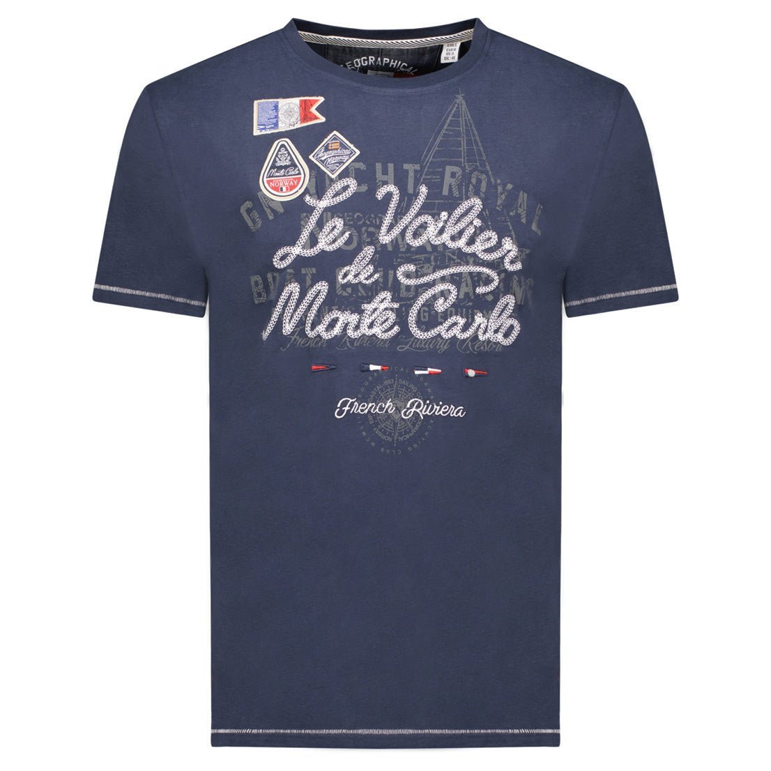 Geographical Norway JALVINIO Homme - T-shirt manches courtes, col rond - Geographical Norway JALVINIO_MEN_MARINE_M_SDB-JALVINIO_MEN_BLANC_M_SDB-JALVINIO_MEN_GRIS_CLAIR_M_SDB-JALVINIO_MEN_NOIR_M_SDB-JALVINIO_MEN_ROUGE_M_SDB-JALVINIO_MEN_BLANC_L_SDB-JALVINIO_MEN_GRIS_CLAIR_L_SDB-JALVINIO_MEN_ROUGE_L_SDB-JALVINIO_MEN_NOIR_L_SDB-JALVINIO_MEN_MARINE_L_SDB