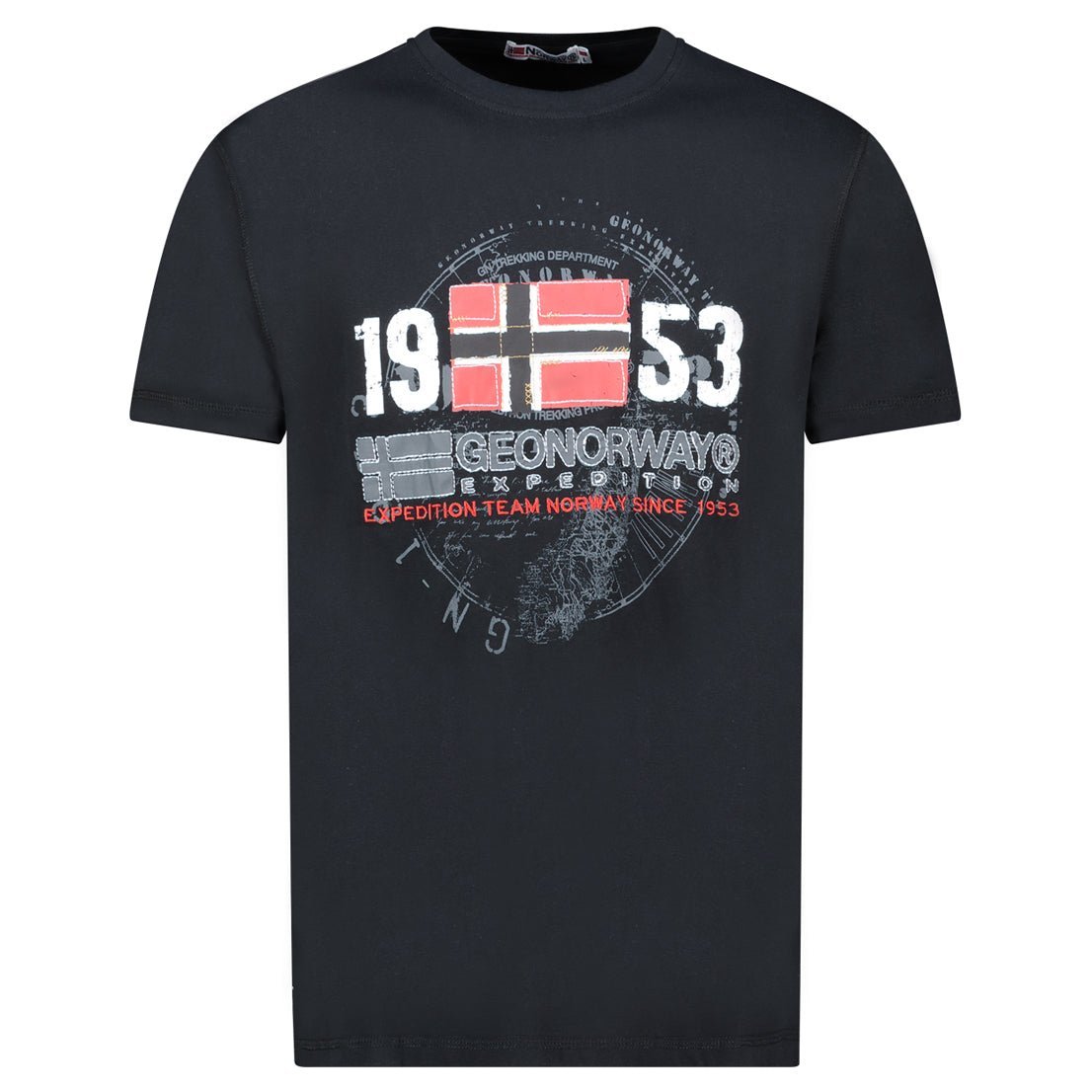 Geographical Geographical Norway Japigal Hombre - Camiseta manga corta - Geographical Norway - S Negro