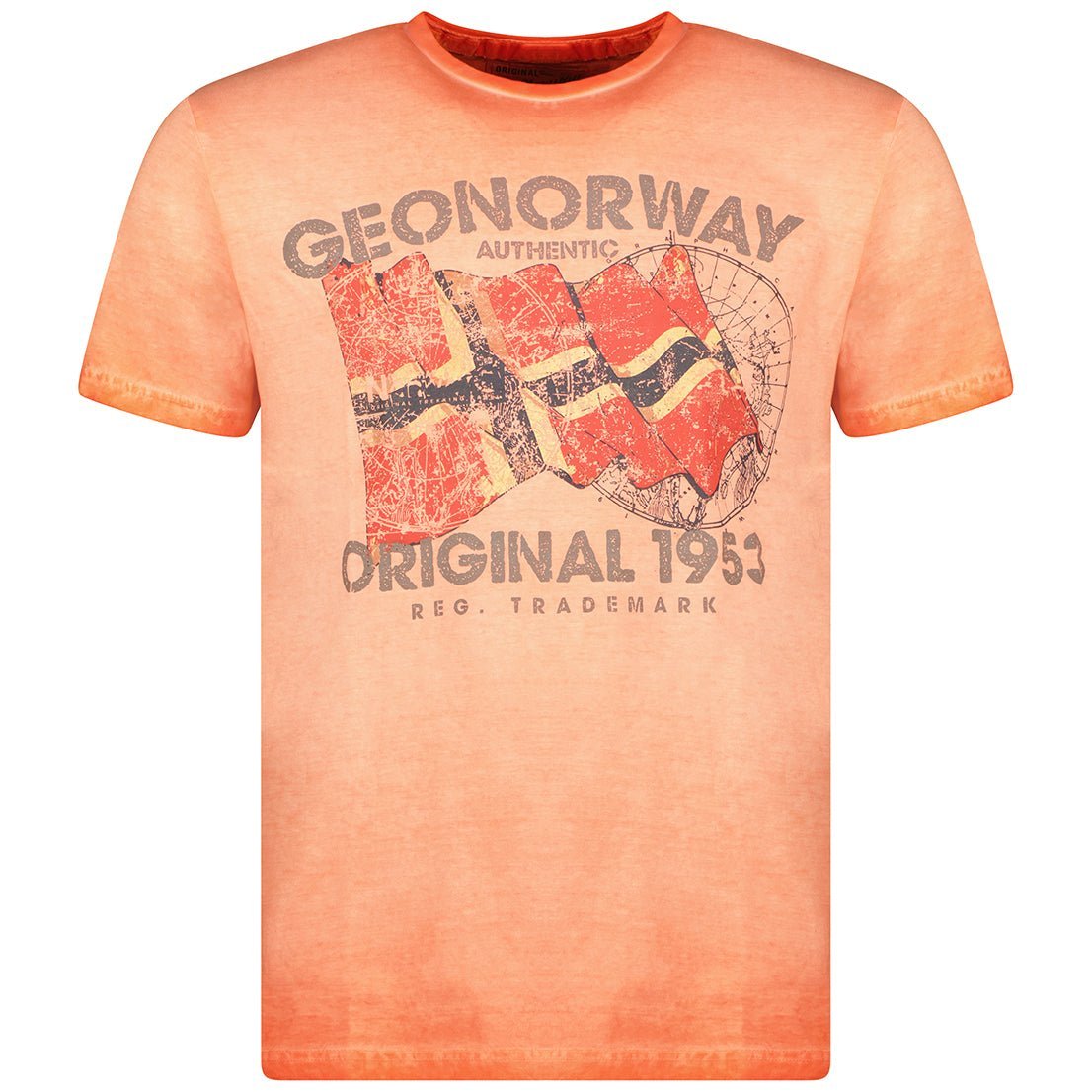 Geographical Norway Japoral Homme - T-shirt manches courtes et col rond - Geographical Norway JAPORAL_MEN_BLEU_S_SDB-JAPORAL_MEN_BLEU_M_SDB-JAPORAL_MEN_BLEU_L_SDB-JAPORAL_MEN_BLEU_XL_SDB-JAPORAL_MEN_BLEU_XXL_SDB-JAPORAL_MEN_BLEU_3XL_SDB-JAPORAL_MEN_CORAIL_S_SDB-JAPORAL_MEN_CORAIL_M_SDB-JAPORAL_MEN_CORAIL_L_SDB-JAPORAL_MEN_CORAIL_XL_SDB