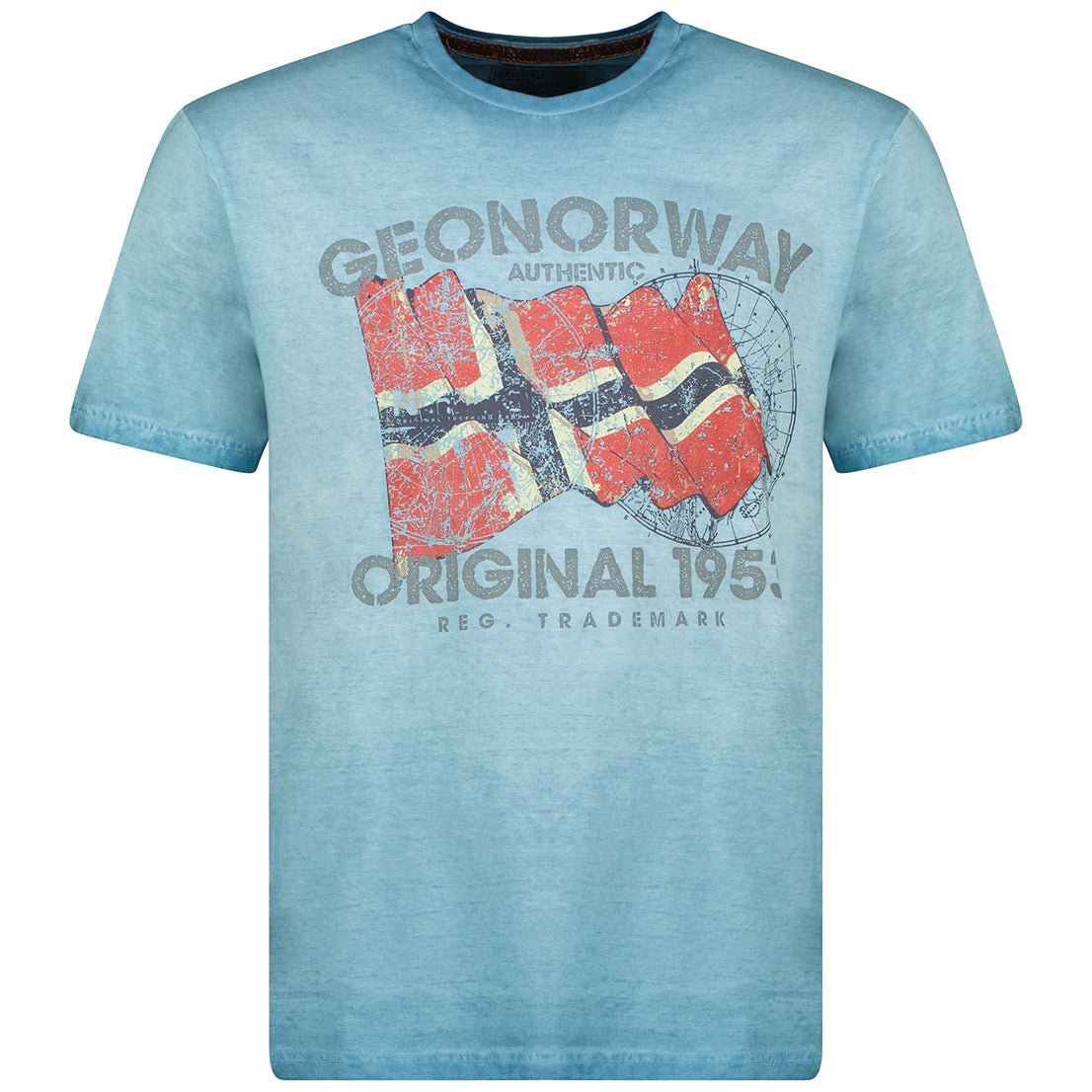 Geographical Norway Japoral Homme - T-shirt manches courtes et col rond - Geographical Norway JAPORAL_MEN_BLEU_S_SDB-JAPORAL_MEN_BLEU_M_SDB-JAPORAL_MEN_BLEU_L_SDB-JAPORAL_MEN_BLEU_XL_SDB-JAPORAL_MEN_BLEU_XXL_SDB-JAPORAL_MEN_BLEU_3XL_SDB-JAPORAL_MEN_CORAIL_S_SDB-JAPORAL_MEN_CORAIL_M_SDB-JAPORAL_MEN_CORAIL_L_SDB-JAPORAL_MEN_CORAIL_XL_SDB