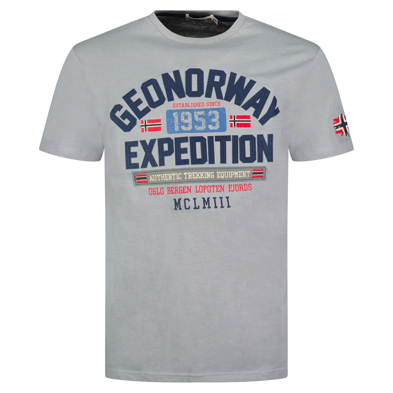 Geographical Norway Jermanito Homme - T-shirt manches courtes - Geographical Norway JERMANITO_MEN_GRIS_S_SDB-JERMANITO_MEN_GRIS_M_SDB-JERMANITO_MEN_GRIS_L_SDB-JERMANITO_MEN_GRIS_XL_SDB-JERMANITO_MEN_GRIS_XXL_SDB-JERMANITO_MEN_GRIS_3XL_SDB-JERMANITO_MEN_MARINE_S_SDB-JERMANITO_MEN_MARINE_M_SDB-JERMANITO_MEN_MARINE_L_SDB-JERMANITO_MEN_MARINE_XL_SDB
