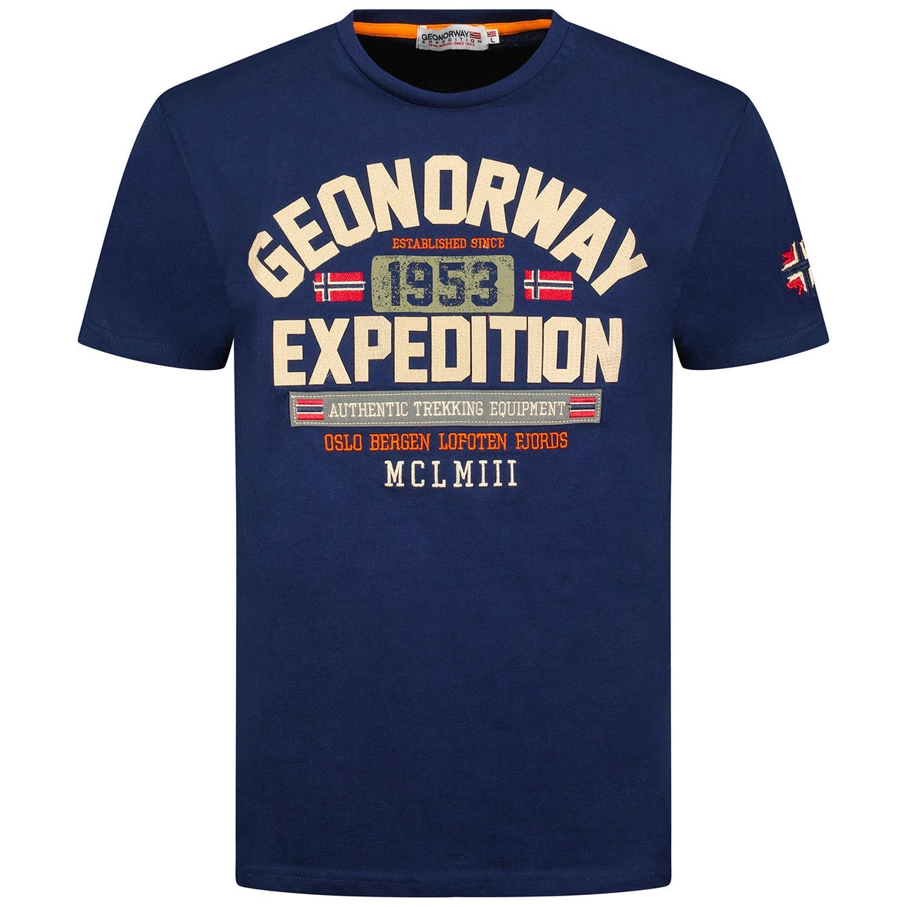 Geographical Norway Jermanito Homme - T-shirt manches courtes - Geographical Norway JERMANITO_MEN_GRIS_S_SDB-JERMANITO_MEN_GRIS_M_SDB-JERMANITO_MEN_GRIS_L_SDB-JERMANITO_MEN_GRIS_XL_SDB-JERMANITO_MEN_GRIS_XXL_SDB-JERMANITO_MEN_GRIS_3XL_SDB-JERMANITO_MEN_MARINE_S_SDB-JERMANITO_MEN_MARINE_M_SDB-JERMANITO_MEN_MARINE_L_SDB-JERMANITO_MEN_MARINE_XL_SDB