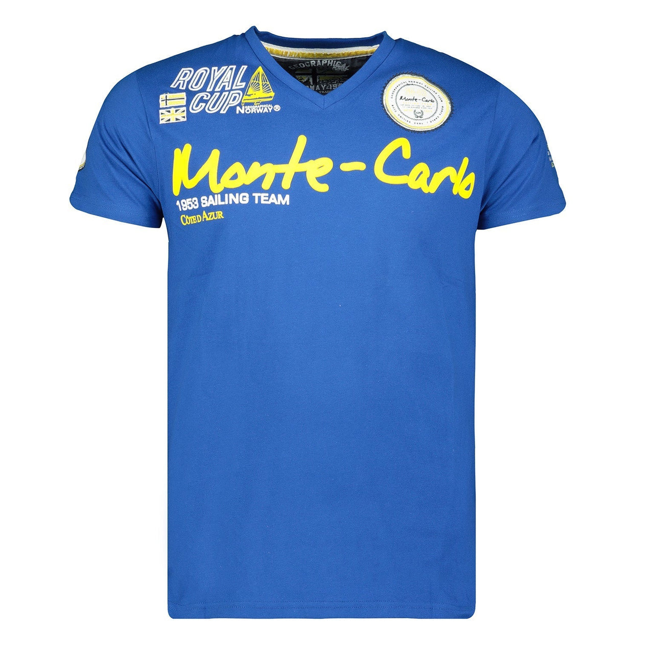 Geographical Norway Jocean Homme - T-shirt à manches courtes - Geographical Norway JOCEAN_MEN_BLEU_ROYAL_M_SDB-JOCEAN_MEN_BLANC_M_SDB-JOCEAN_MEN_BLEU_ROYAL_L_SDB-JOCEAN_MEN_BLANC_L_SDB-JOCEAN_MEN_BLANC_XL_SDB-JOCEAN_MEN_BLEU_ROYAL_XL_SDB-JOCEAN_MEN_GRIS_CLAIR_M_SDB-JOCEAN_MEN_GRIS_CLAIR_L_SDB-JOCEAN_MEN_GRIS_CLAIR_XL_SDB-JOCEAN_MEN_GRIS_CLAIR_XXL_SDB