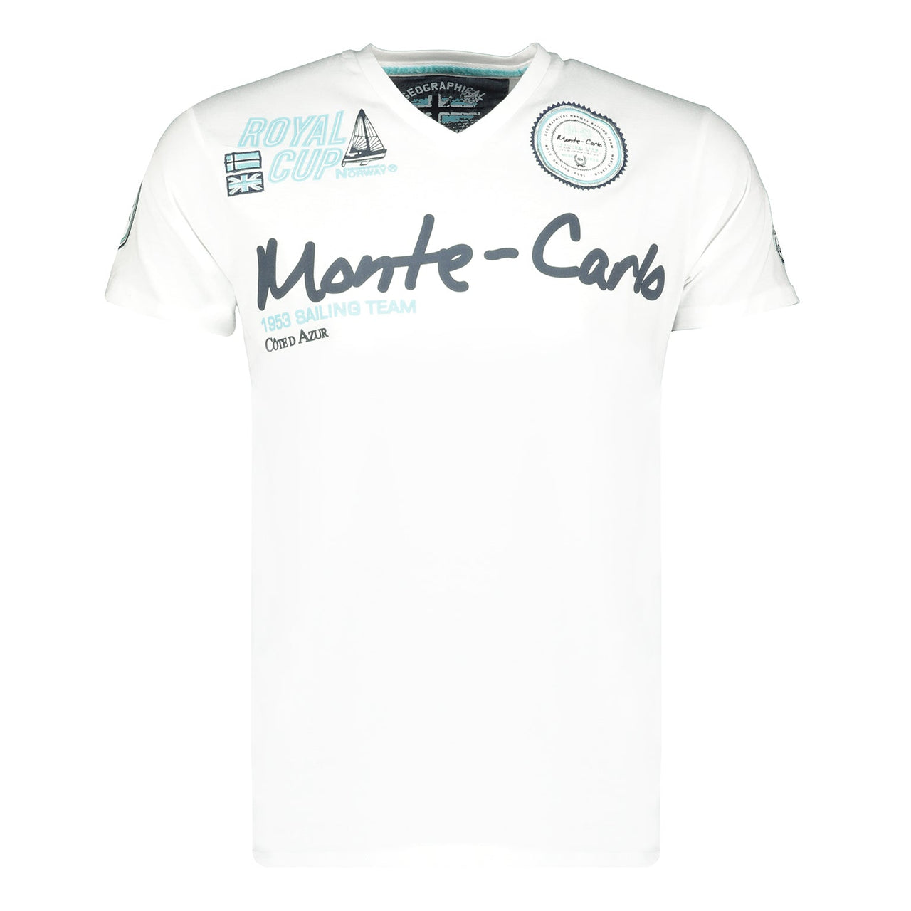 Geographical Norway Jocean Homme - T-shirt à manches courtes - Geographical Norway JOCEAN_MEN_BLEU_ROYAL_M_SDB-JOCEAN_MEN_BLANC_M_SDB-JOCEAN_MEN_BLEU_ROYAL_L_SDB-JOCEAN_MEN_BLANC_L_SDB-JOCEAN_MEN_BLANC_XL_SDB-JOCEAN_MEN_BLEU_ROYAL_XL_SDB-JOCEAN_MEN_GRIS_CLAIR_M_SDB-JOCEAN_MEN_GRIS_CLAIR_L_SDB-JOCEAN_MEN_GRIS_CLAIR_XL_SDB-JOCEAN_MEN_GRIS_CLAIR_XXL_SDB