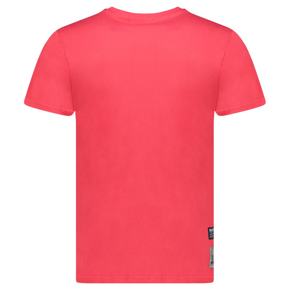 Geographical Norway JOFFROY - T-Shirt Mann Kurzarm mit Flagge - Geographical Norway - S Rot