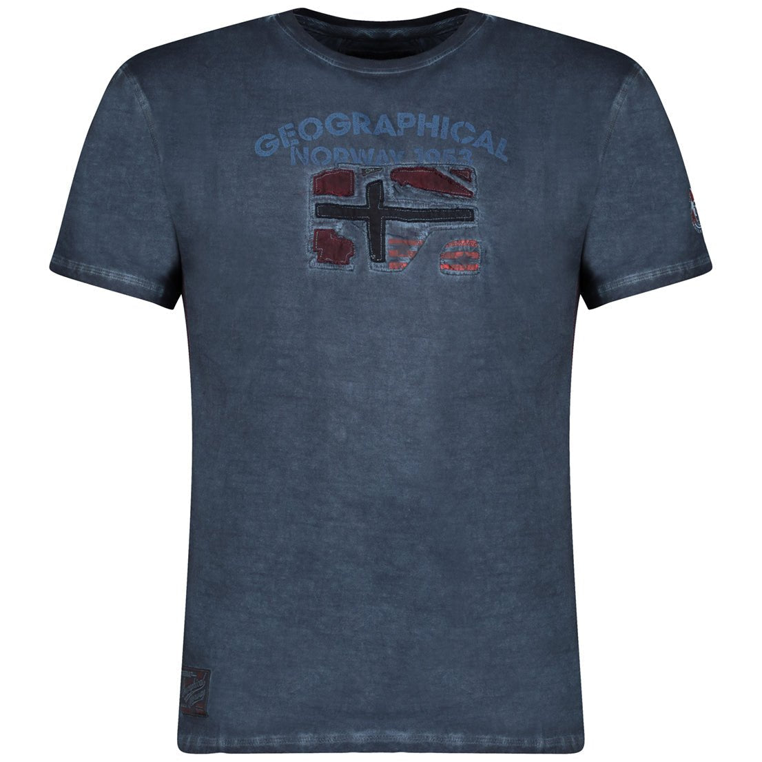 Geographical Norway Jotz Homme - Short-sleeved T-shirt - Geographical Norway JOTZ_MEN_BLEU_SDB-JOTZ_MEN_BLEU_M_SDB-JOTZ_MEN_BLEU_L_SDB-JOTZ_MEN_BLEU_XL_SDB-JOTZ_MEN_BLEU_XXL_SDB-JOTZ_MEN_BLEU_3XL_SDB-JOTZ_MEN_GRIS_CLAIR_S_SDB-JOTZ_MEN_GRIS_CLAIR_M_SDB-JOTZ_MEN_GRIS_CLAIR_L_SDB-JOTZ_MEN_GRIS_CLAIR_XL_SDB