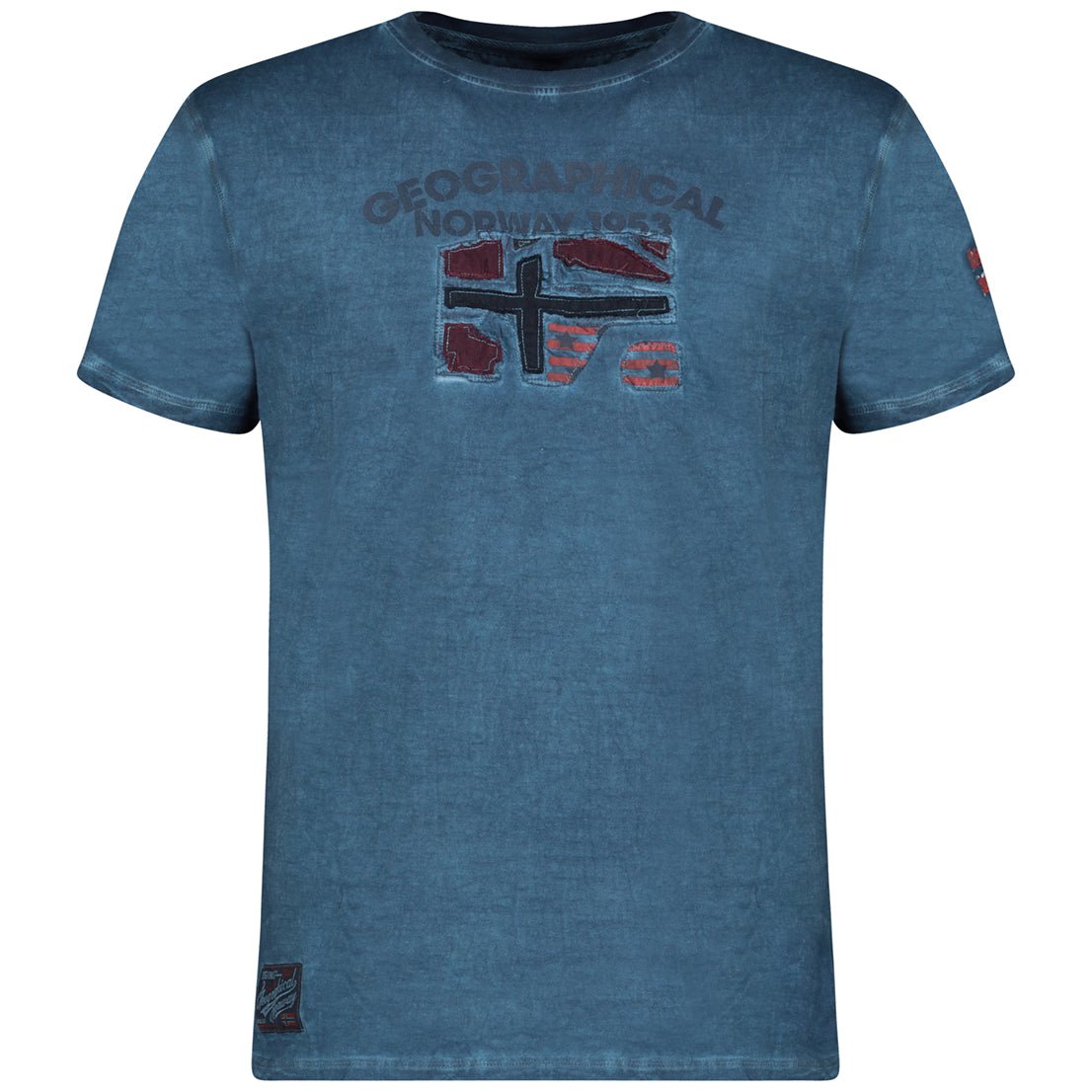 Geographical Norway Jotz Homme - Kurzärmeliges T-Shirt - Geographical Norway JOTZ_MEN_BLEU_S_SDB-JOTZ_MEN_BLEU_MSDB-JOTZ_MEN_BLEU_L_SDB-JOTZ_MEN_BLEU_XL_SDB-.JOTZ_MEN_BLUE_XXL_SDB-JOTZ_MEN_BLEU_3XL_SDB-JOTZ_MEN_GRAU_CLAIR_S_SDB-JOTZ_MEN_GRAU_CLAIR_M_SDB-JOTZ_MEN_GRAU_CLAIR_L_SDB-JOTZ_MEN_GRAU_CLAIR_XL_SDB