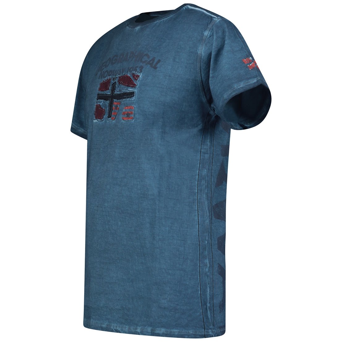Geographical Norway Jotz Homme - Short-sleeved T-shirt - Geographical Norway JOTZ_MEN_BLEU_SDB-JOTZ_MEN_BLEU_M_SDB-JOTZ_MEN_BLEU_L_SDB-JOTZ_MEN_BLEU_XL_SDB-JOTZ_MEN_BLEU_XXL_SDB-JOTZ_MEN_BLEU_3XL_SDB-JOTZ_MEN_GRIS_CLAIR_S_SDB-JOTZ_MEN_GRIS_CLAIR_M_SDB-JOTZ_MEN_GRIS_CLAIR_L_SDB-JOTZ_MEN_GRIS_CLAIR_XL_SDB