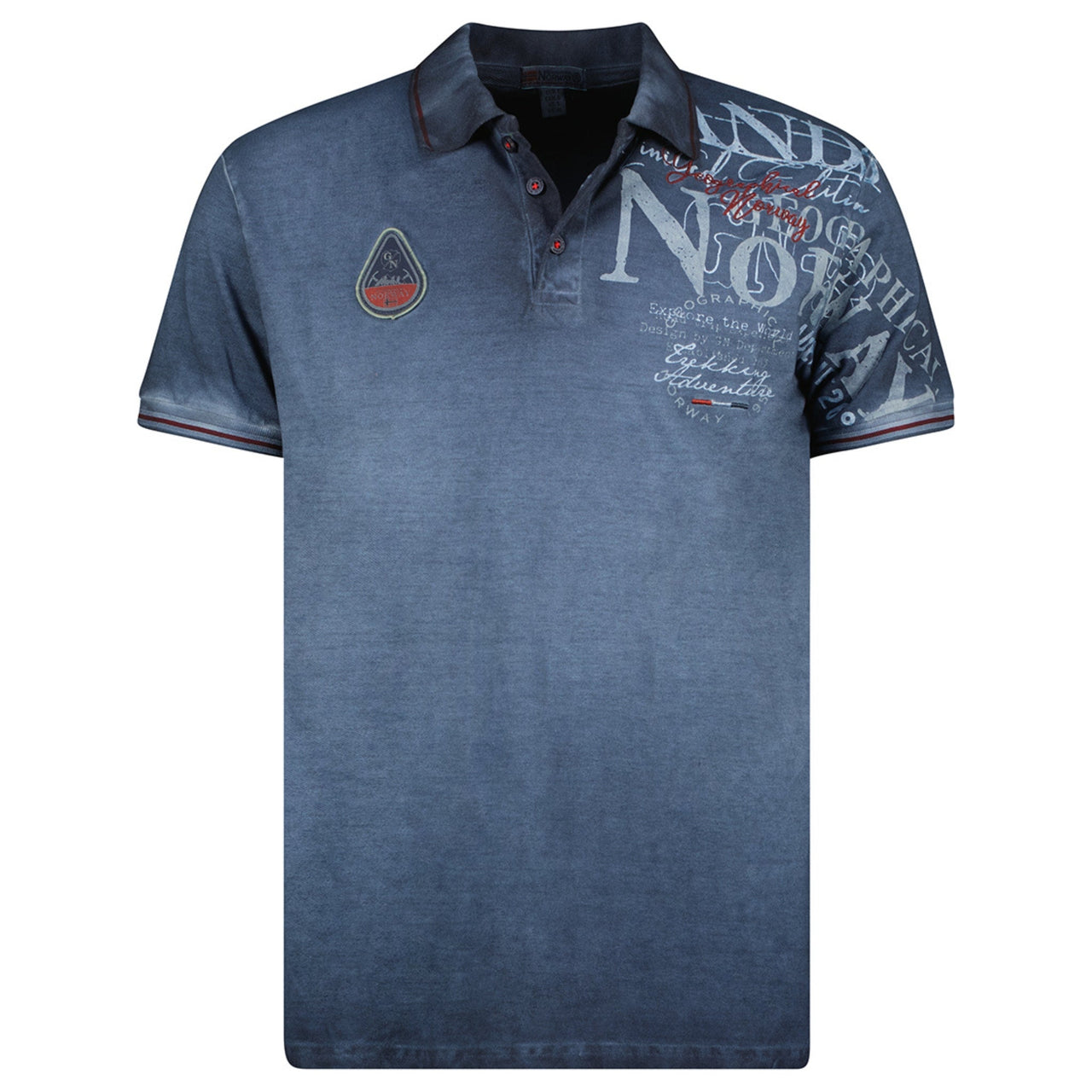 Geographical Norway Kadventure Homme - Polo à manches courtes - Geographical Norway KADVENTURE_MEN_BLEU_M_SDB-KADVENTURE_MEN_BLANC_M_SDB-KADVENTURE_MEN_BLEU_L_SDB-KADVENTURE_MEN_BLANC_L_SDB-KADVENTURE_MEN_BLEU_XL_SDB-KADVENTURE_MEN_BLANC_XL_SDB-KADVENTURE_MEN_BLANC_XXL_SDB-KADVENTURE_MEN_BLEU_XXL_SDB-KADVENTURE_MEN_BLEU_3XL_SDB-KADVENTURE_MEN_MARINE_M_SDB