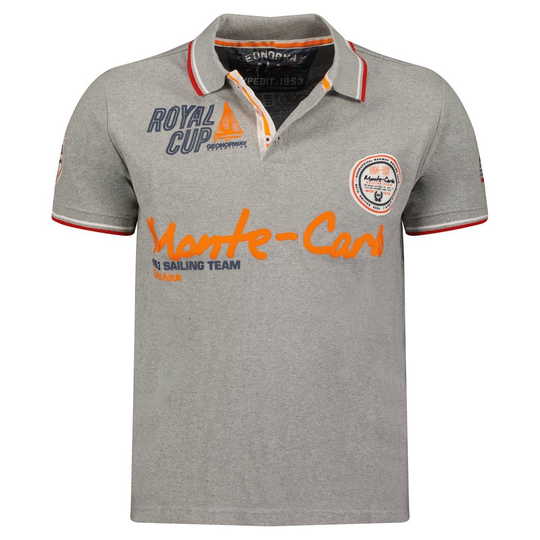 Geographical Norway Kocean Homme - Polo à manches courtes - Geographical Norway KOCEAN_MEN_BLEU_ROYAL_M_SDB-KOCEAN_MEN_BLANC_M_SDB-KOCEAN_MEN_BLEU_ROYAL_L_SDB-KOCEAN_MEN_BLANC_L_SDB-KOCEAN_MEN_BLANC_XL_SDB-KOCEAN_MEN_BLEU_ROYAL_XL_SDB-KOCEAN_MEN_GRIS_CLAIR_M_SDB-KOCEAN_MEN_GRIS_CLAIR_L_SDB-KOCEAN_MEN_GRIS_CLAIR_XL_SDB-KOCEAN_MEN_GRIS_CLAIR_XXL_SDB