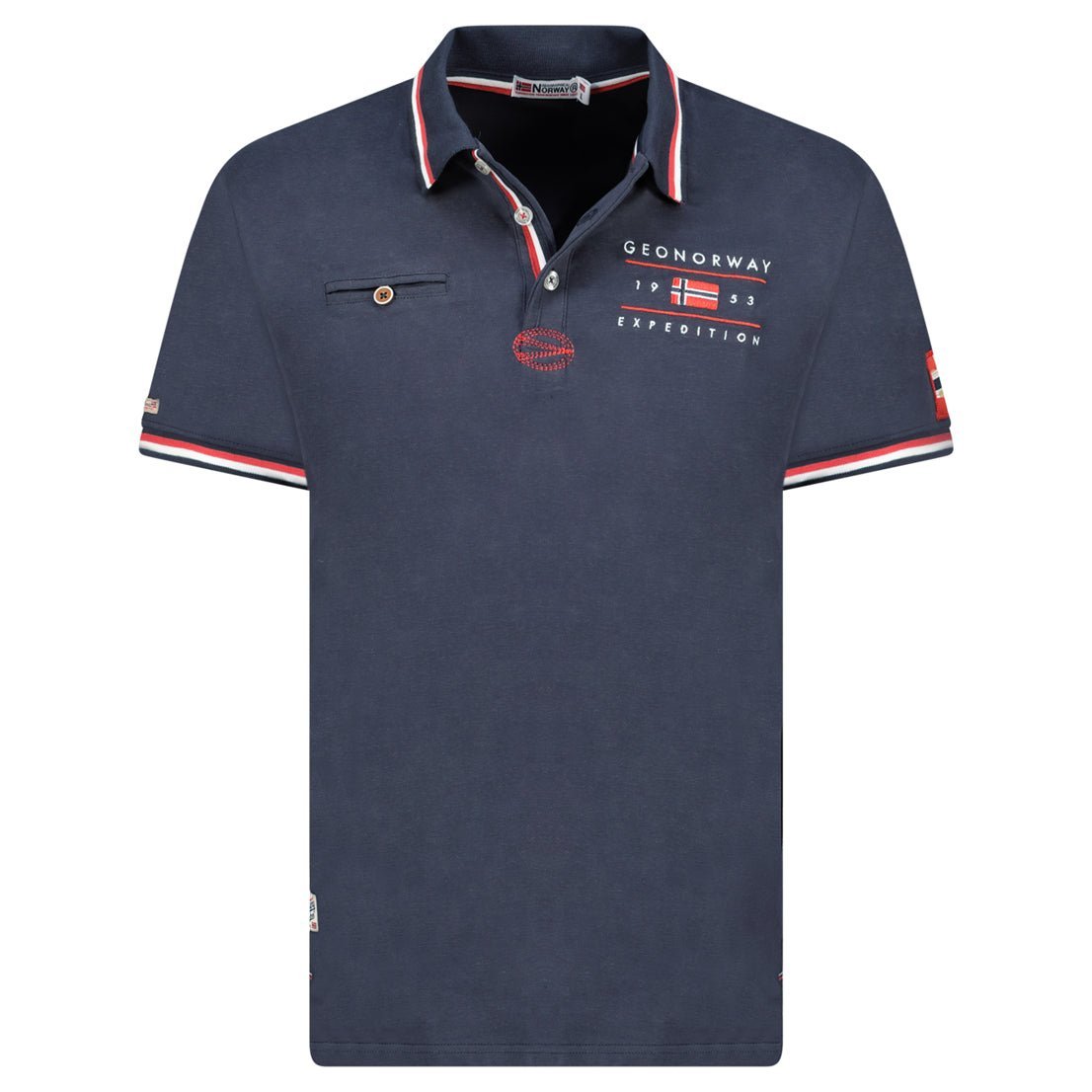 Geographical Norway KONBUSTYBLE Homme - Polo à Manches Courtes 100% Coton - Geographical Norway KONBUSTYBLE_MEN_GRIS_CLAIR_S_SDB-KONBUSTYBLE_MEN_GRIS_CLAIR_M_SDB-KONBUSTYBLE_MEN_GRIS_CLAIR_L_SDB-KONBUSTYBLE_MEN_GRIS_CLAIR_XL_SDB-KONBUSTYBLE_MEN_GRIS_CLAIR_XXL_SDB-KONBUSTYBLE_MEN_GRIS_CLAIR_3XL_SDB-KONBUSTYBLE_MEN_MARINE_S_SDB-KONBUSTYBLE_MEN_MARINE_M_SDB-KONBUSTYBLE_MEN_MARINE_L_SDB-KONBUSTYBLE_MEN_MARINE_XL_SDB