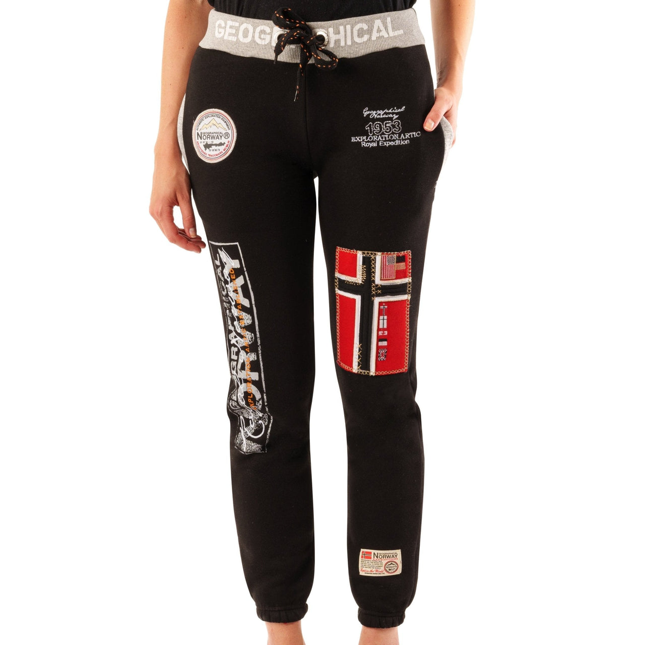 Geographical Norway Myer Women - Low-rise jogging pants - Geographical Norway MYER_LADY_GRIS_CLAIR_S_EO_SDB-MYER_LADY_GRIS_CLAIR_M_EO_SDB-MYER_LADY_GRIS_CLAIR_L_EO_SDB-MYER_LADY_GRIS_CLAIR_XL_EO_SDB-MYER_LADY_GRIS_CLAIR_XXL_EO_SDB-MYER_LADY_NOIR_S_EO_SDB-MYER_LADY_NOIR_M_EO_SDB-MYER_LADY_NOIR_L_EO_SDB-MYER_LADY_NOIR_XL_EO_SDB-MYER_LADY_NOIR_XXL_EO_SDB