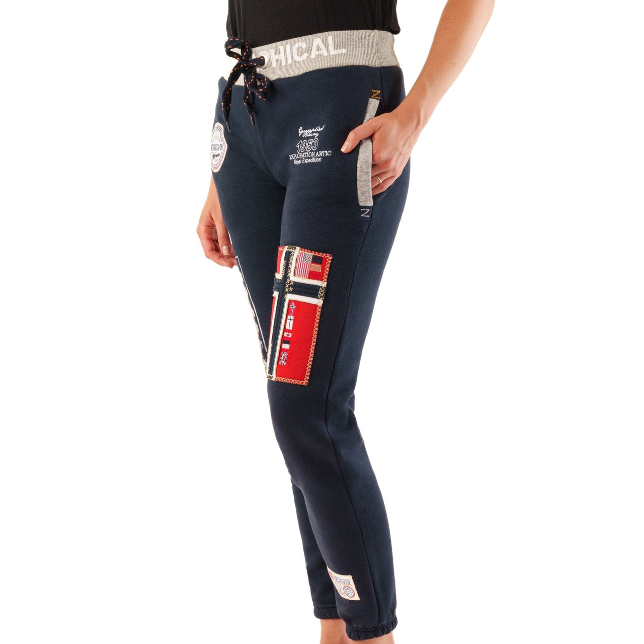 Geographical Norway Myer Women - Low-rise jogging pants - Geographical Norway MYER_LADY_GRIS_CLAIR_S_EO_SDB-MYER_LADY_GRIS_CLAIR_M_EO_SDB-MYER_LADY_GRIS_CLAIR_L_EO_SDB-MYER_LADY_GRIS_CLAIR_XL_EO_SDB-MYER_LADY_GRIS_CLAIR_XXL_EO_SDB-MYER_LADY_NOIR_S_EO_SDB-MYER_LADY_NOIR_M_EO_SDB-MYER_LADY_NOIR_L_EO_SDB-MYER_LADY_NOIR_XL_EO_SDB-MYER_LADY_NOIR_XXL_EO_SDB