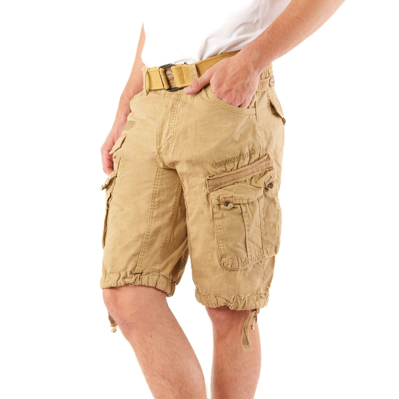 Geographical Norway Panoramique Homme - Bermuda Beige - Geographical Norway - S Beige