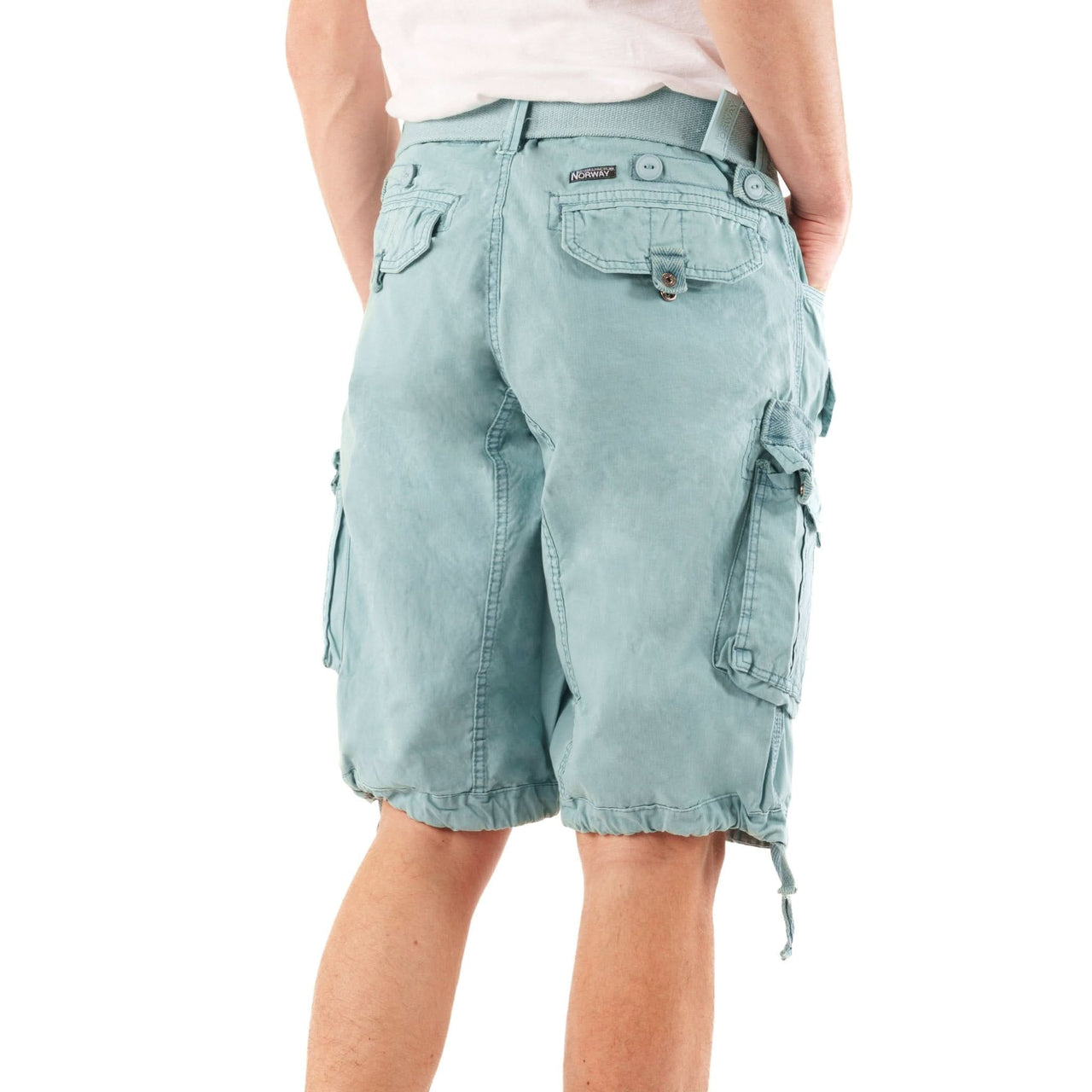 Geographical Norway Panoramique Homme - Bermuda blu cielo - Geographical Norway - S Blu cielo