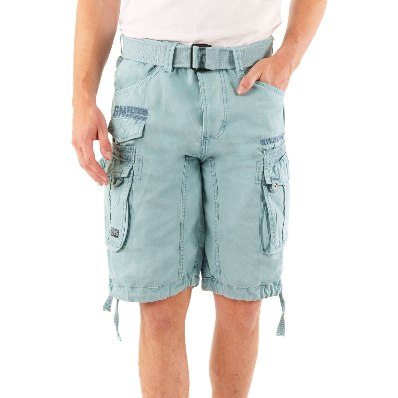 Geographical Norway Panoramic Homme - Bermuda-Shorts Himmelblau - Geographical Norway - S Himmelblau
