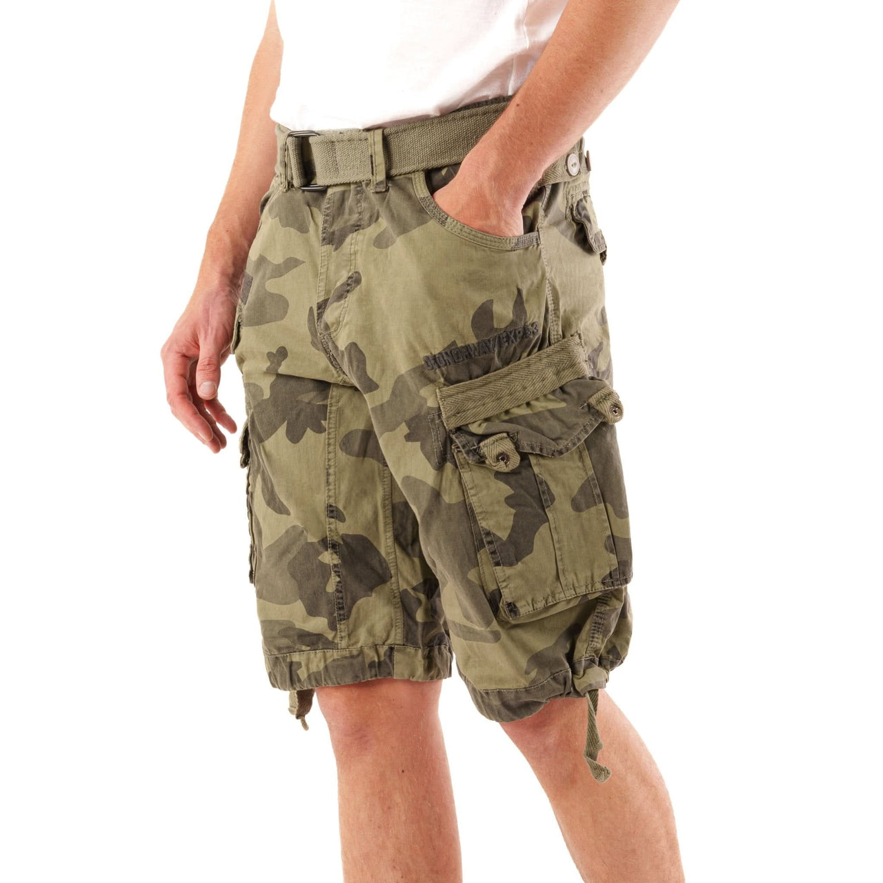 Geographical Norway Panoramique Homme - Bermuda Camo Hellgrau - Geographical Norway - S Camo Hellgrau