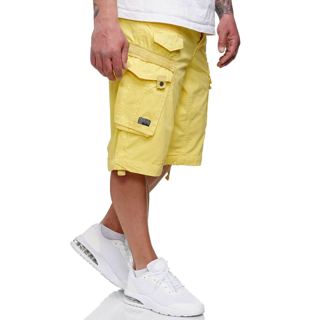 Geographical Norway Panoramique Homme - Bermuda gialli - Geographical Norway - S Yellow