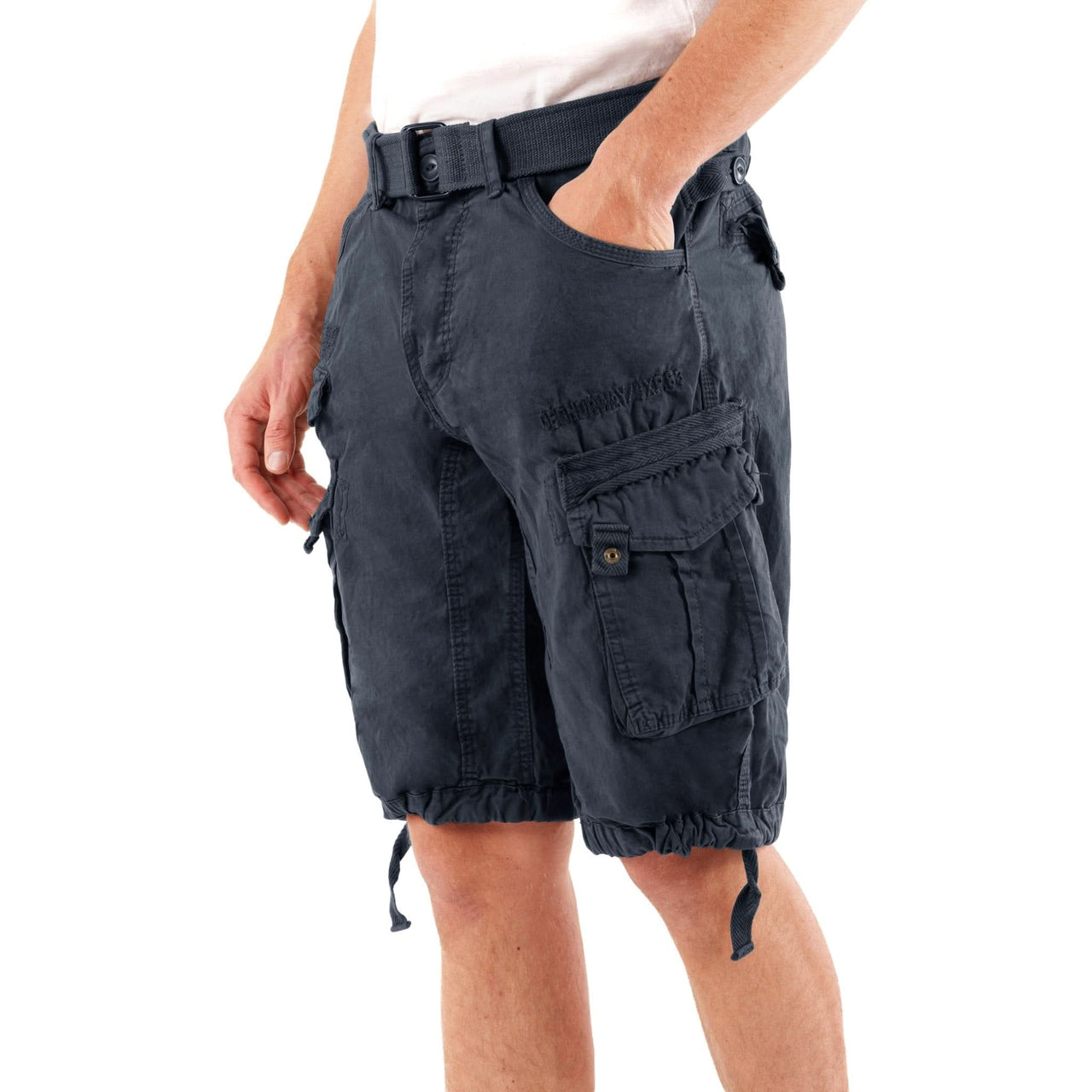 Geographical Norway Panoramique Homme - Bermuda Shorts Navy - Geographical Norway - S Navy