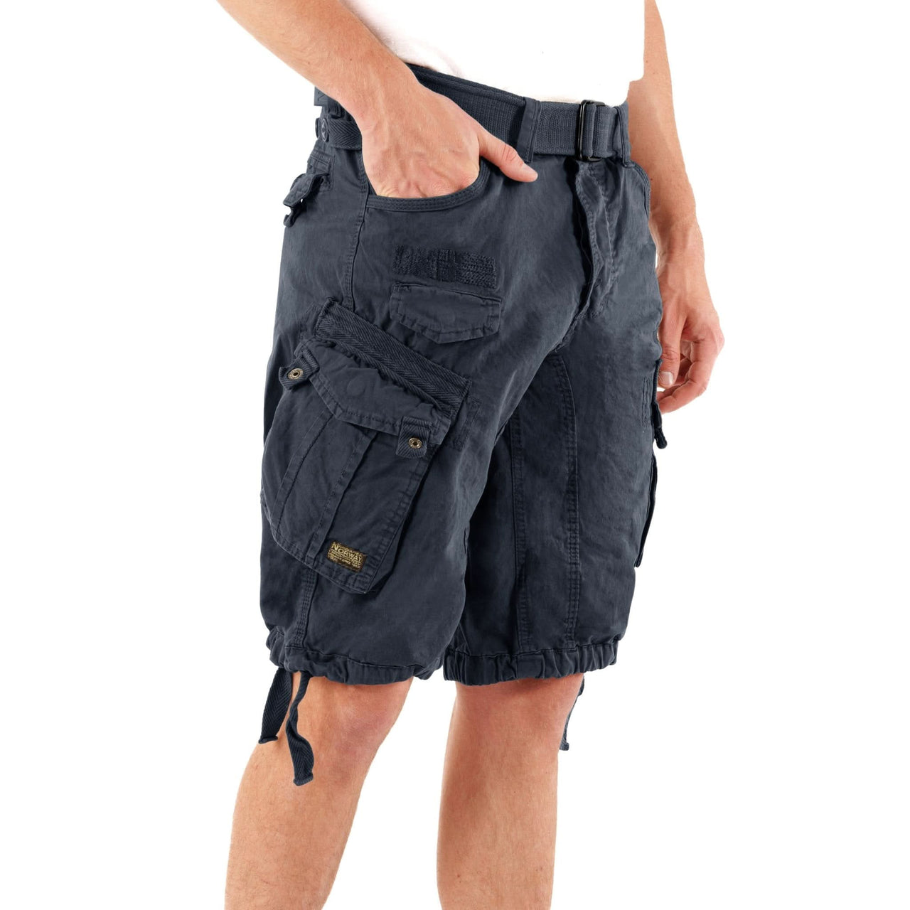 Geographical Norway Panoramique Homme - Navy Bermuda - Geographical Norway - S Navy