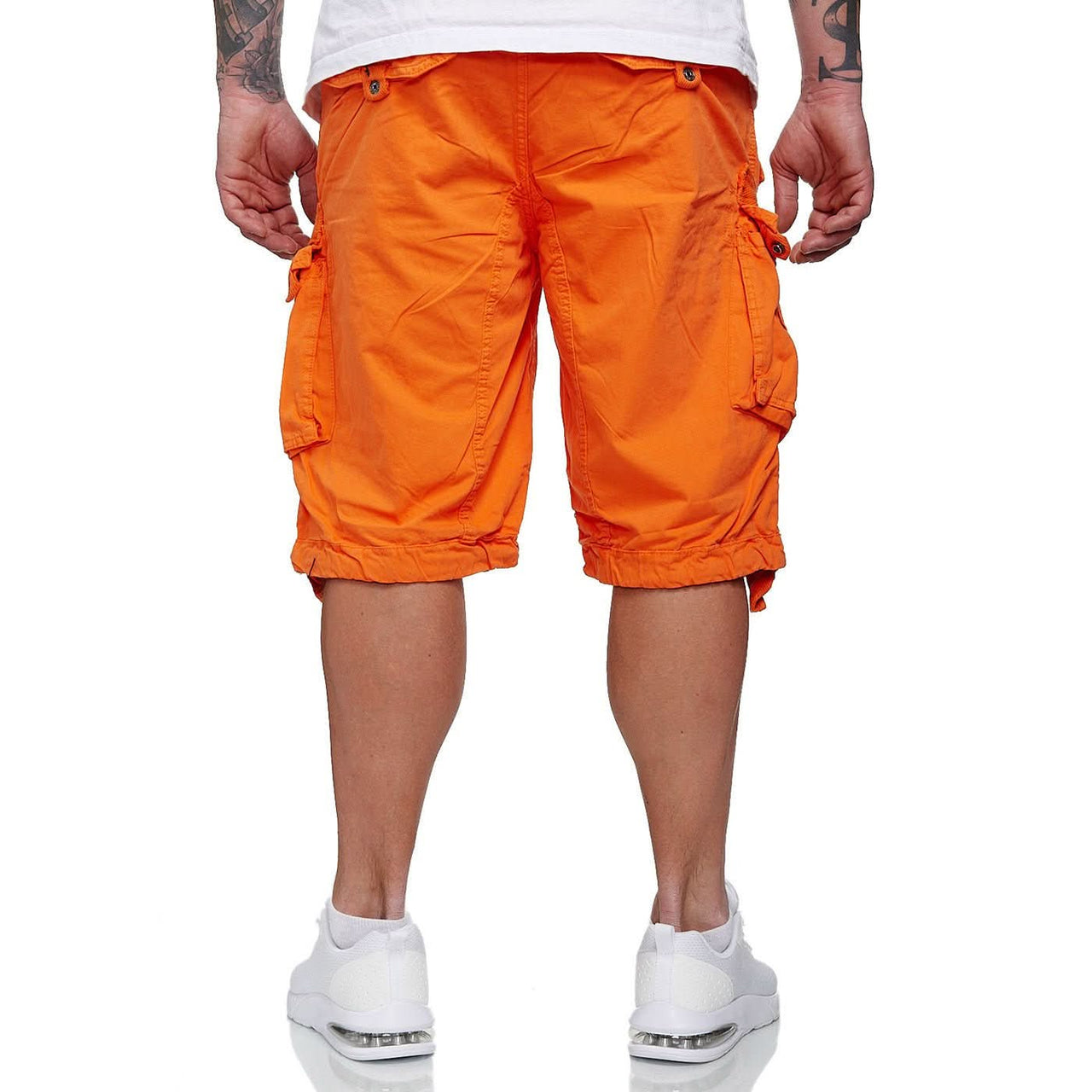 Geographical Norway Panoramique Homme - Bermuda Orange - Geographical Norway - S Orange