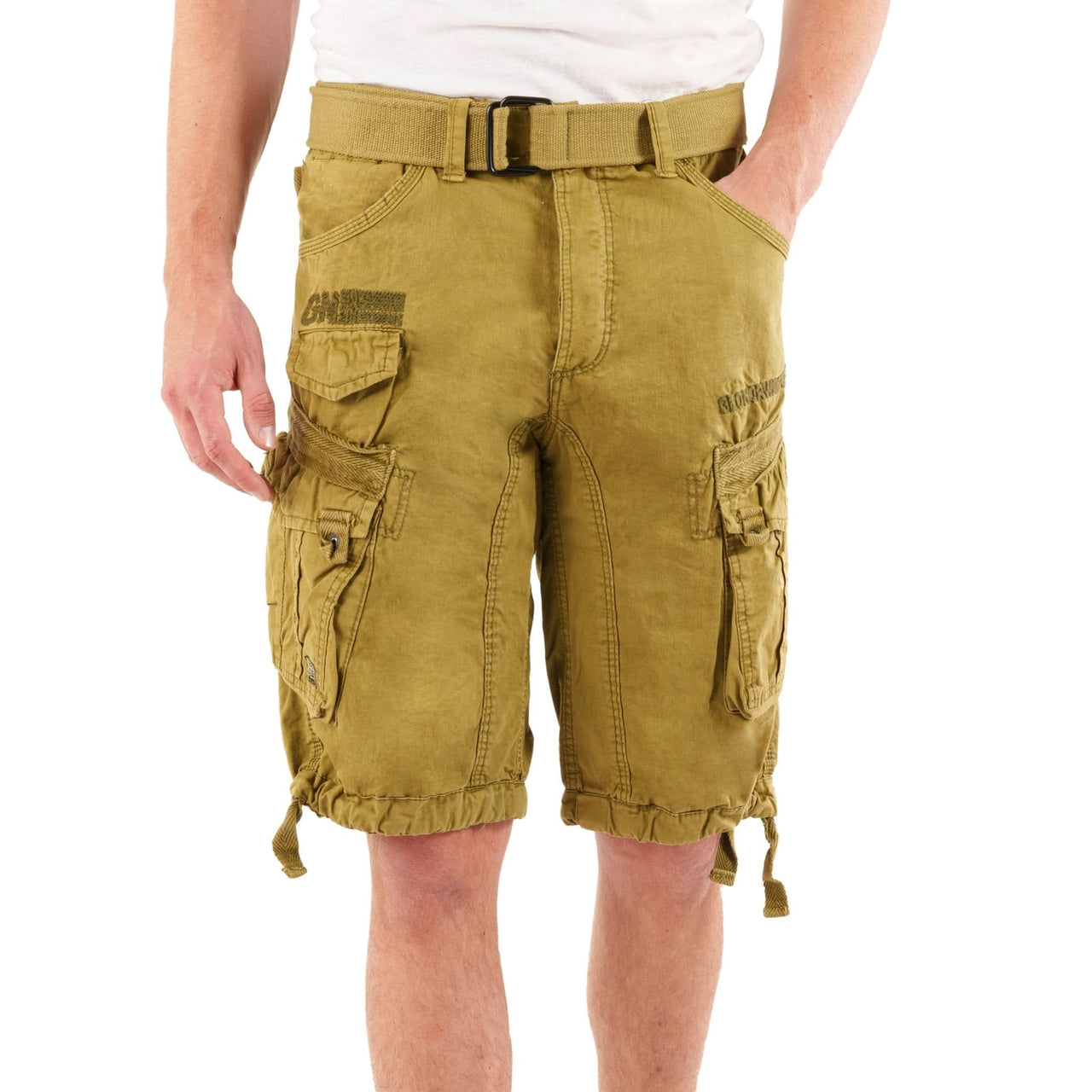 Geographical Norway Geographical Norway Panoramique Homme Mastic - Bermudas lavadas Mastic - Geographical Norway - S Mastic