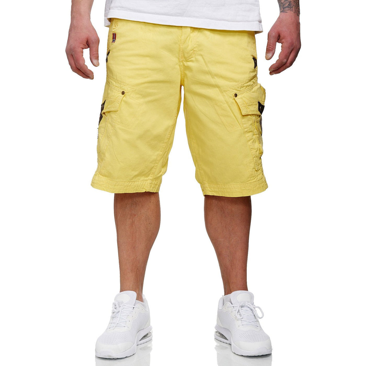 Geographical Norway Peanut Homme - Bermuda - Geographical Norway - M Jaune