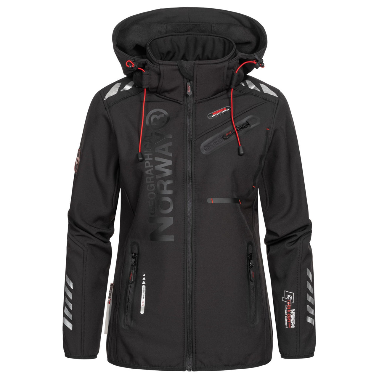 Geographical Norway Königin Frau - Softshell - Geographical Norway - S Schwarz