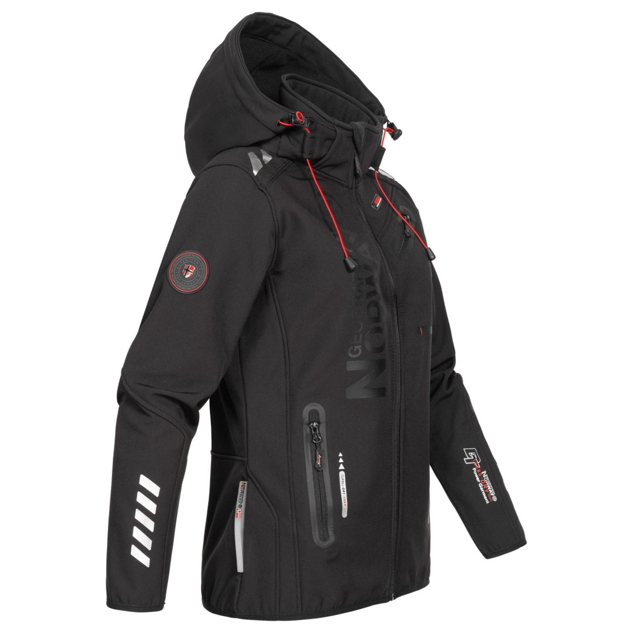 Geographical Norway Königin Frau - Softshell - Geographical Norway - S Schwarz