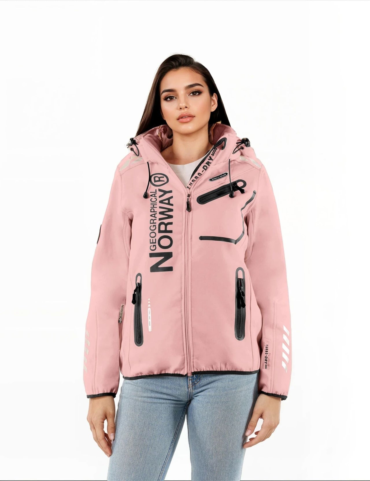 Geographical Norway Reine Femme - Softshell - Geographical Norway - S Black Pink