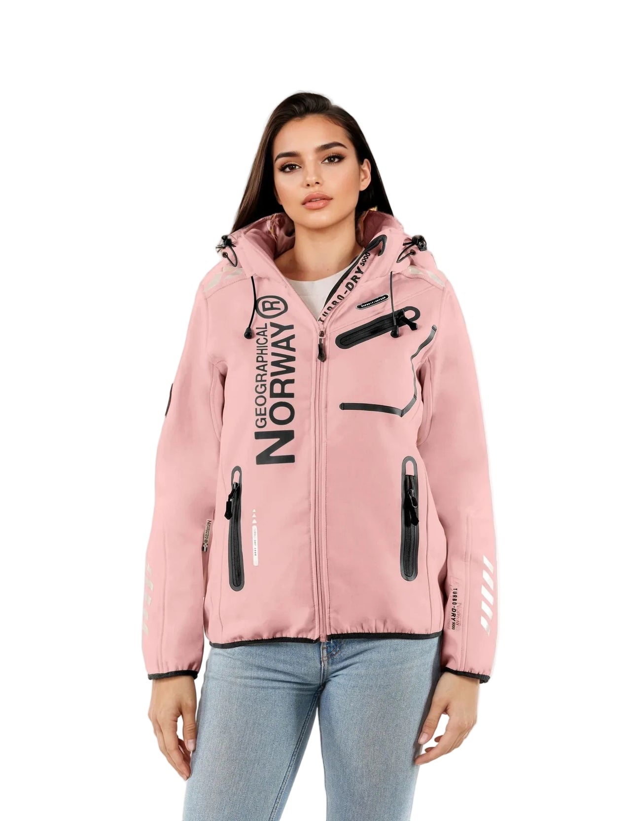 Geographical Norway Reine Femme - Softshell - Geographical Norway - S Noir Rose