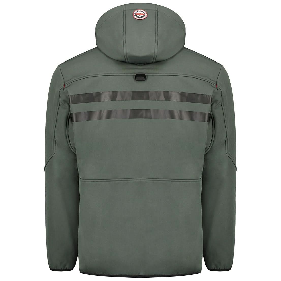 Geographical Norway Royaute Homme - Softshell Dunkelgrau Rot - Geographical Norway - S Dunkelgrau Rot