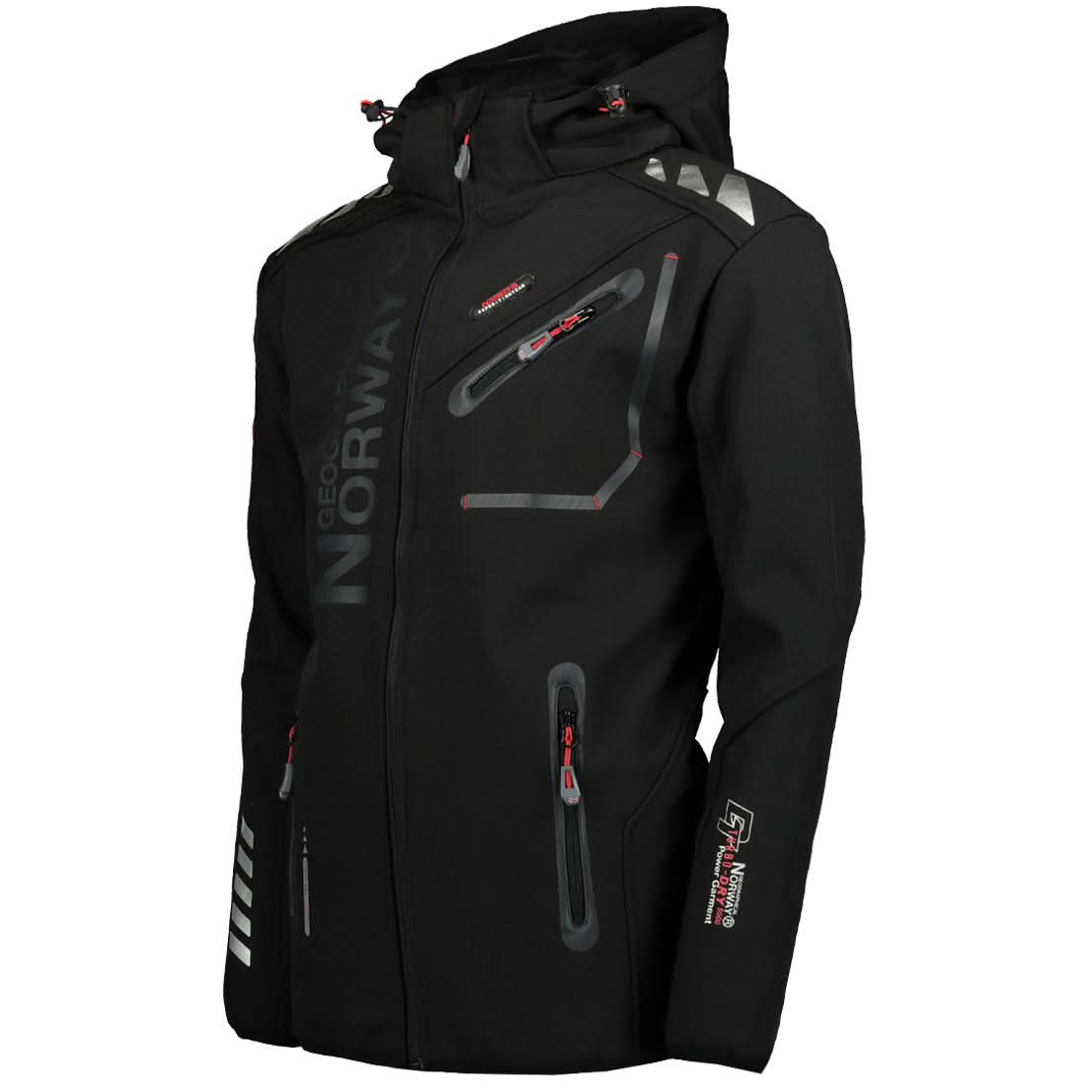 Geographical Norway Royaute Homme - Softshell Black - Geographical Norway - 3XL Black Black
