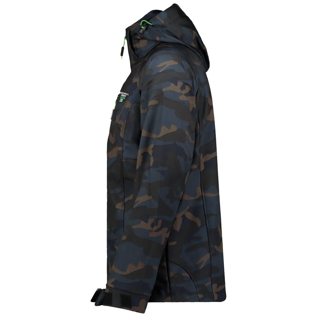 Geographical Norway Taboo Homme - Softshell Camo Marine Vert - Geographical Norway - XL Camo Marine Vert