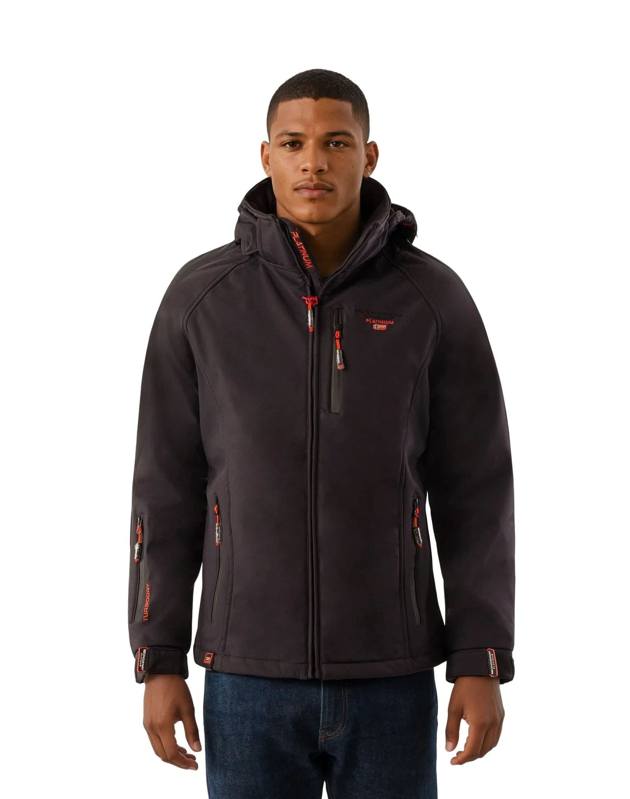 Geographical Norway Taboo Uomo - Softshell Grigio Scuro - Geographical Norway - S Grigio Scuro