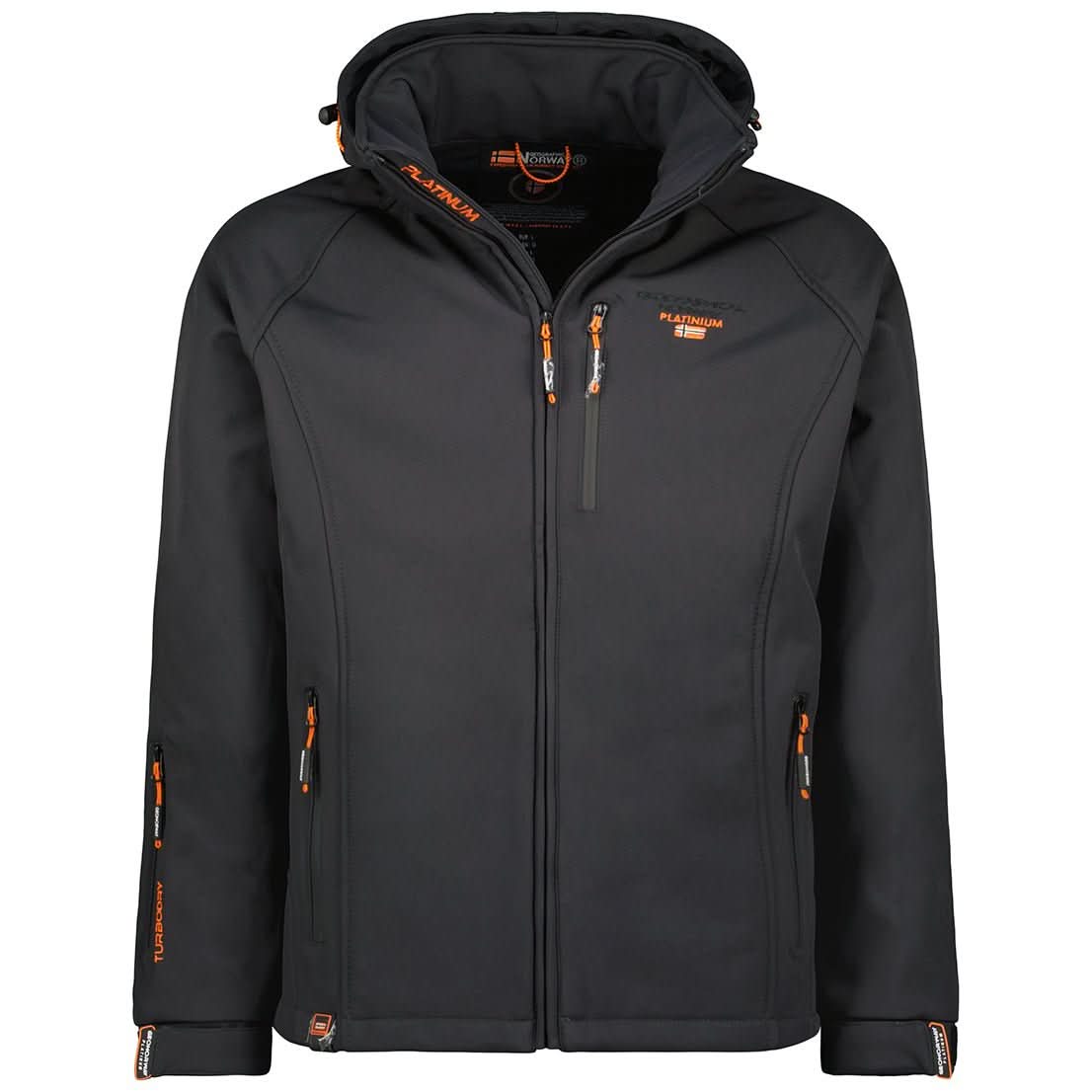 Geographical Norway Taboo Uomo - Softshell Grigio Scuro - Geographical Norway - S Grigio Scuro