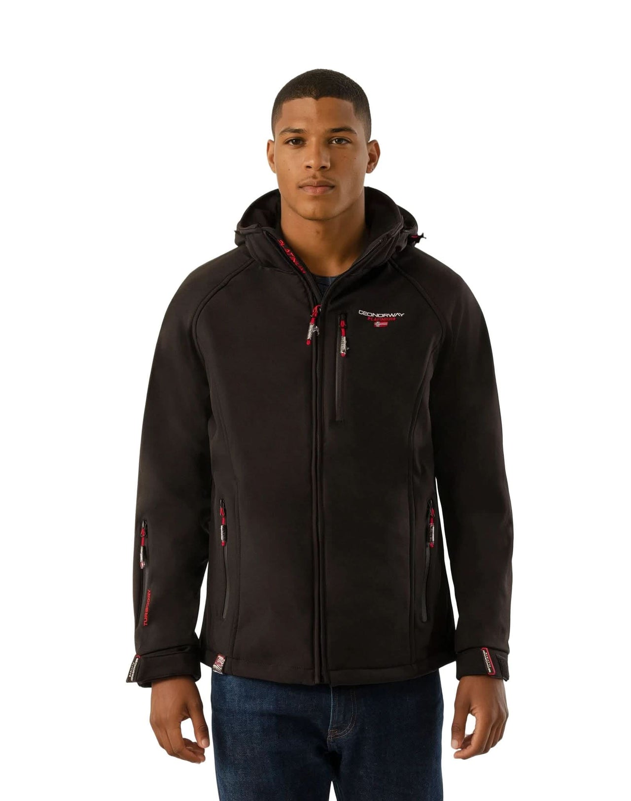 Geographical Norway Taboo Homme - Softshell Schwarz - Geographical Norway - S Schwarz